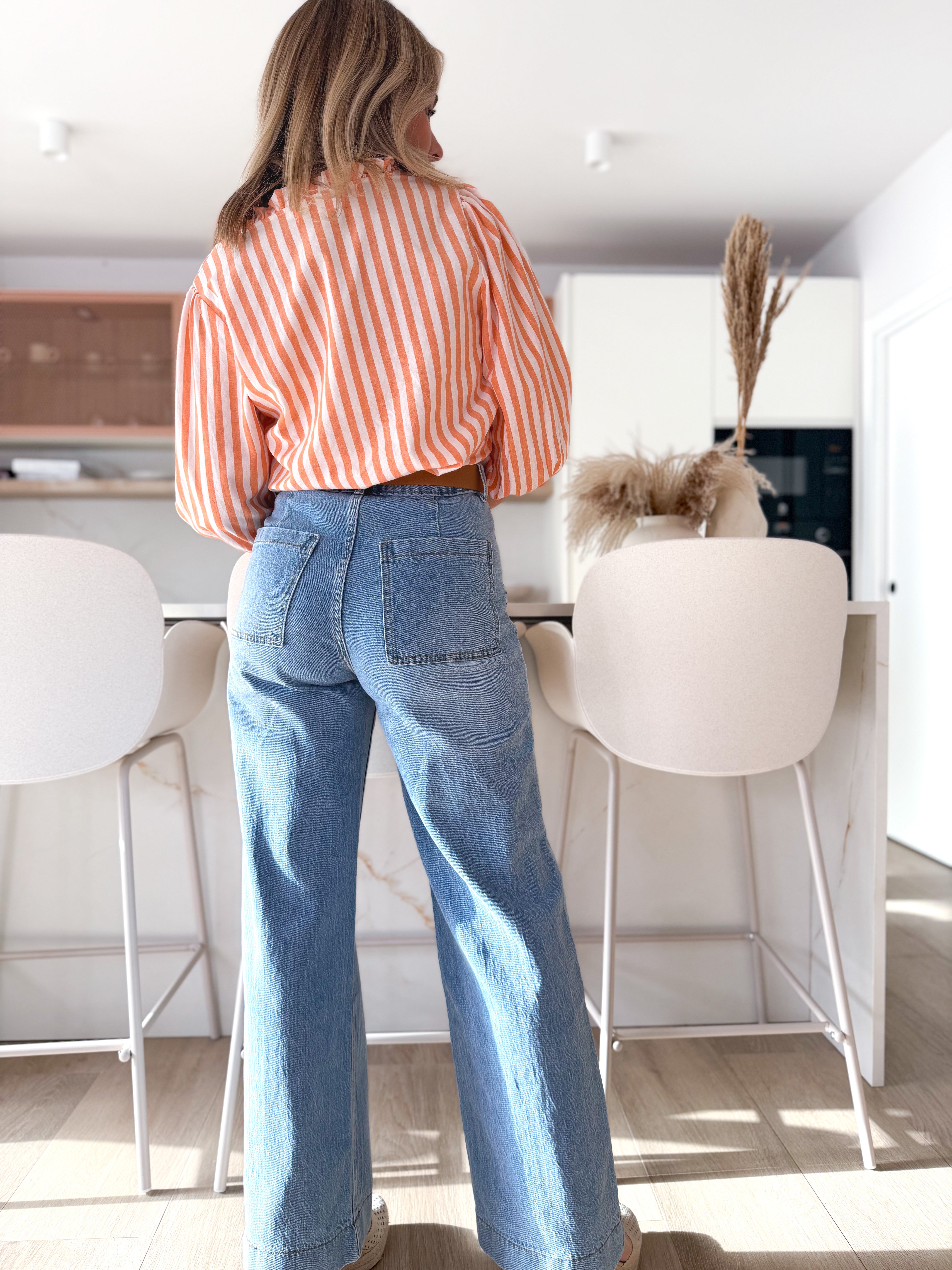 Jeans recto lineal