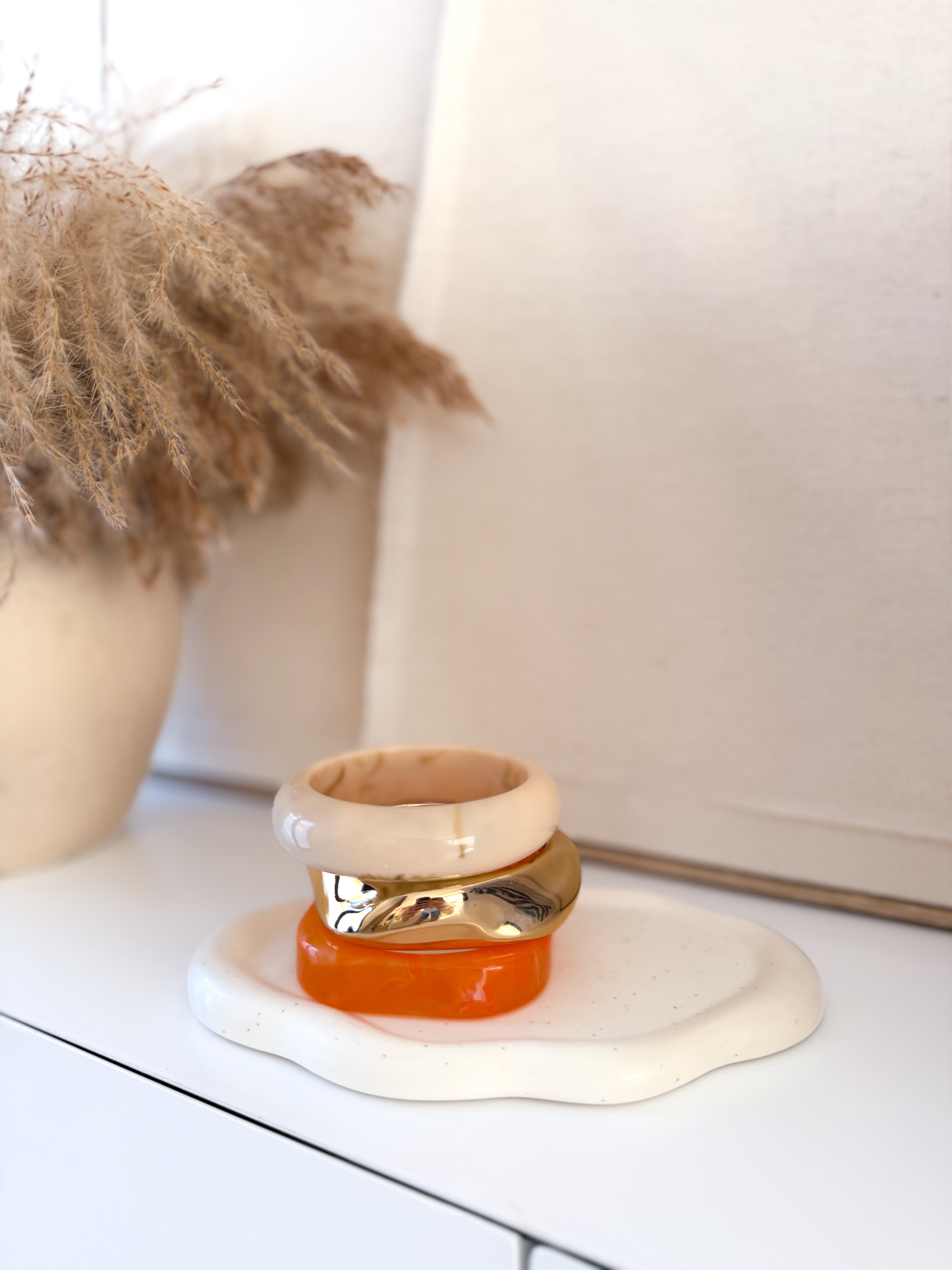 Pack pulseras naranja