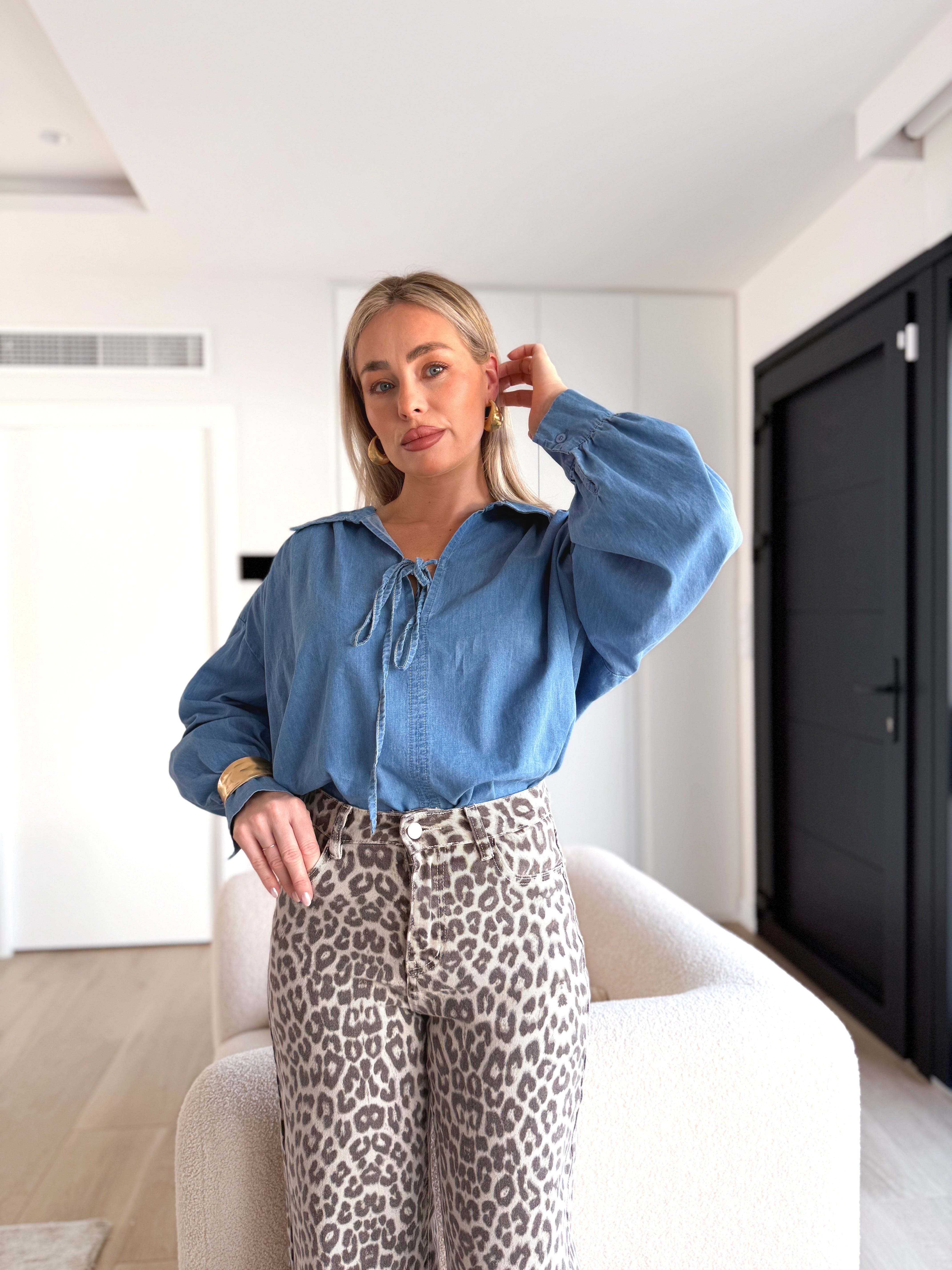 Camisa denim Zoé