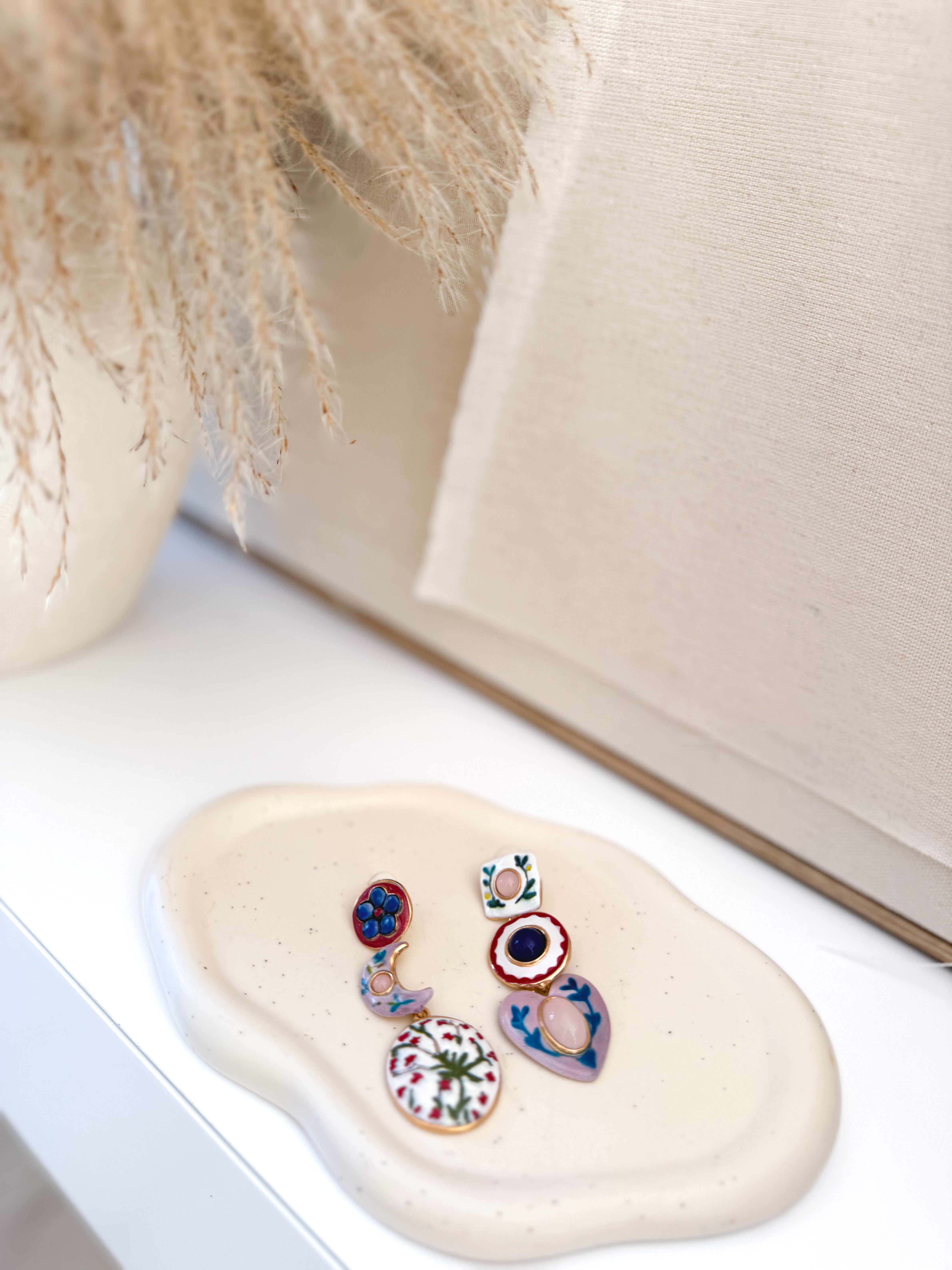 Pendientes combinados