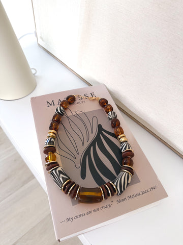 Collar combinado Print