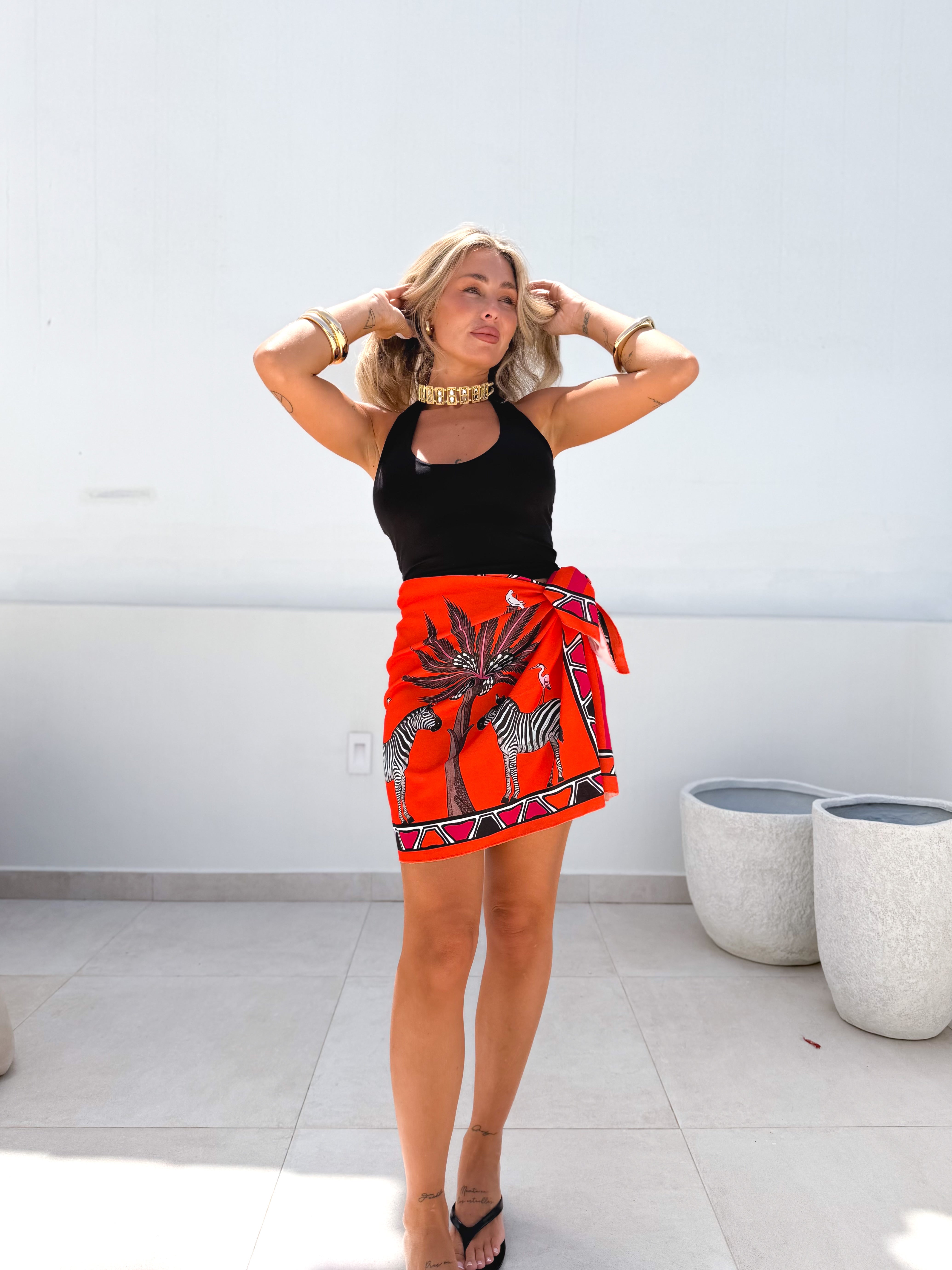Falda pareo Savana