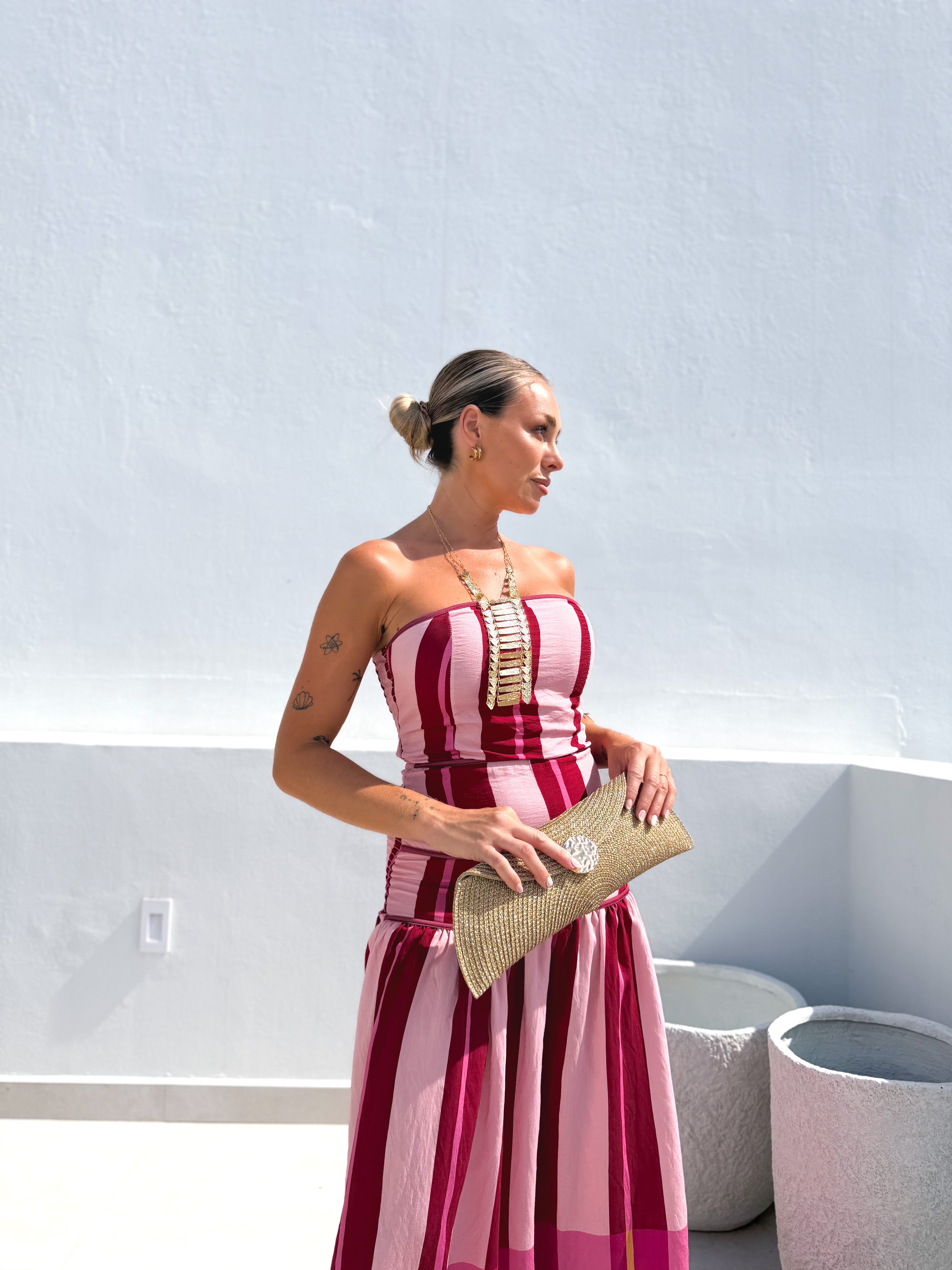 Vestido Nusa rayas