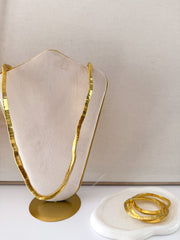 Colgante flexible oro