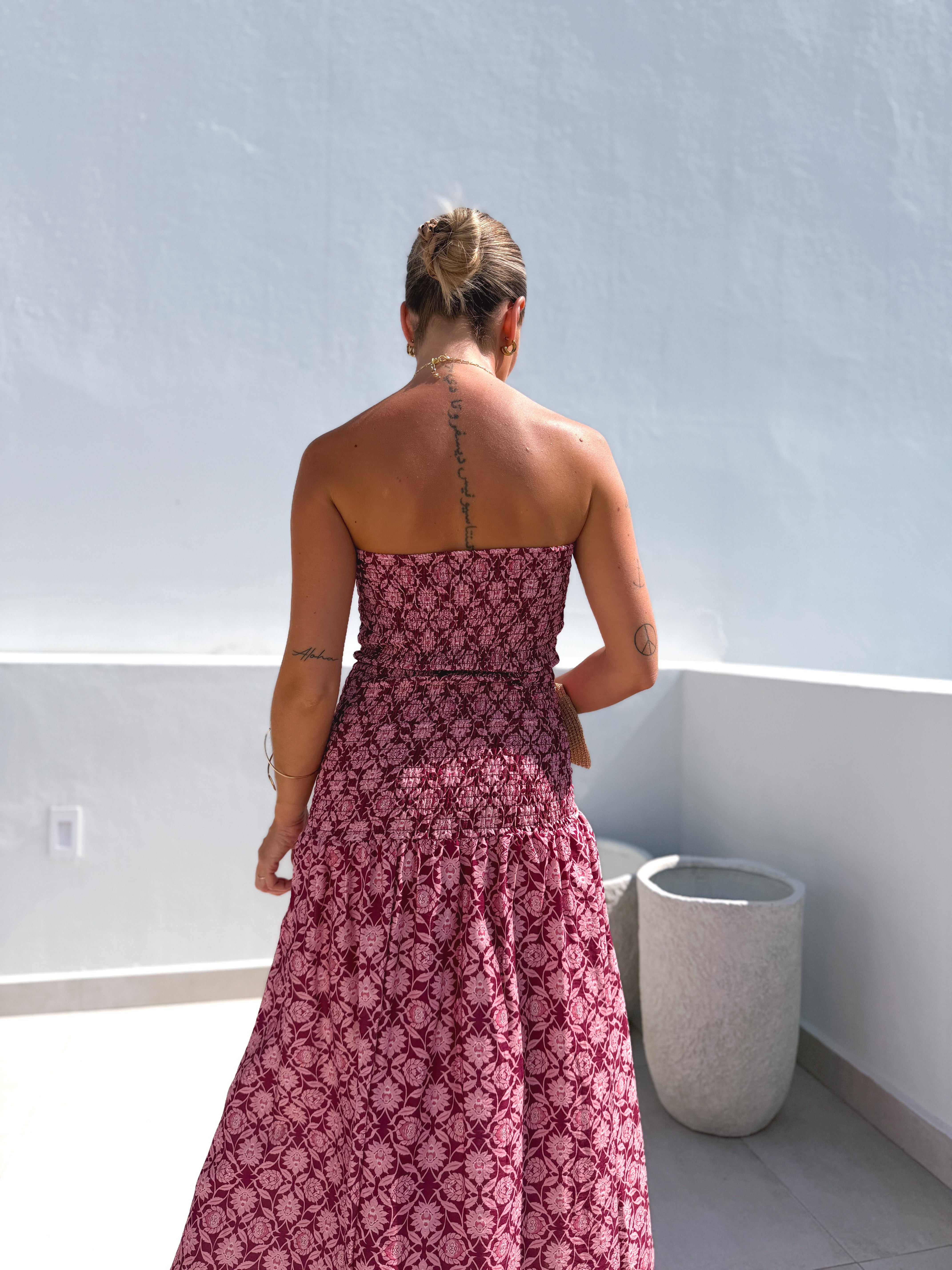 Vestido Nusa floral