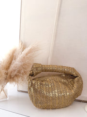 Bolso nudo dorado