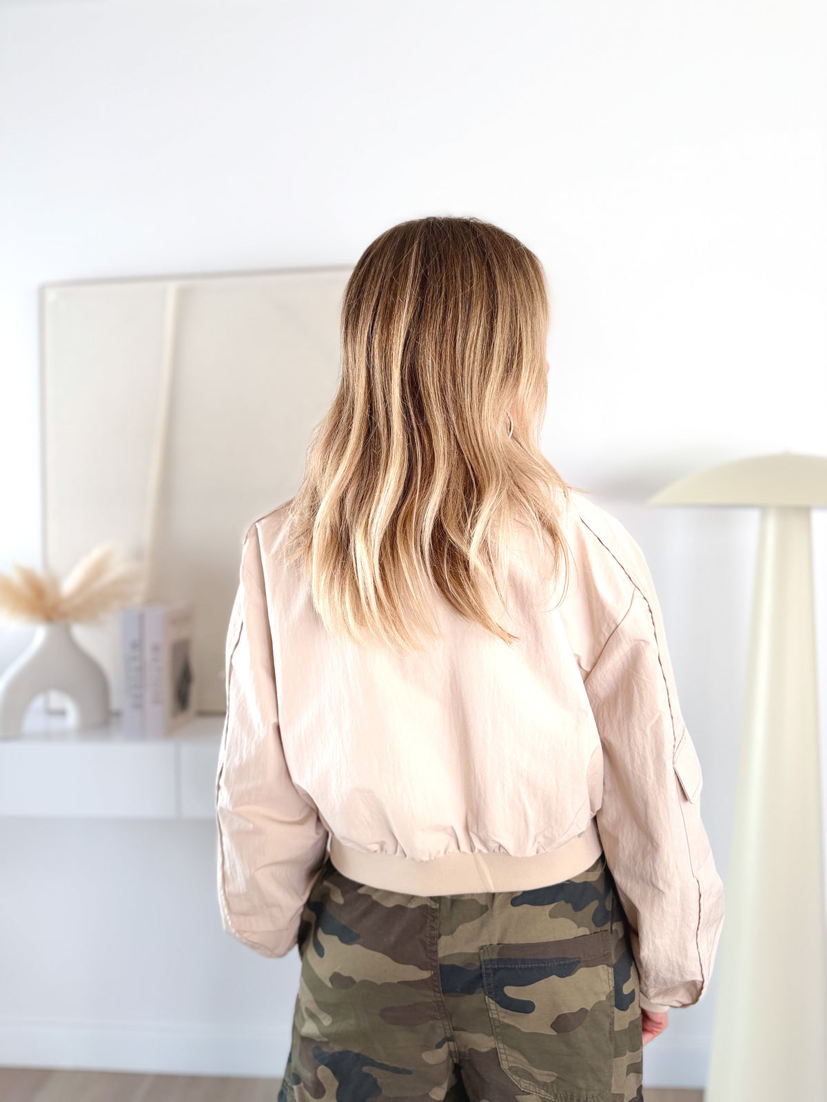 Bomber Casual Beige