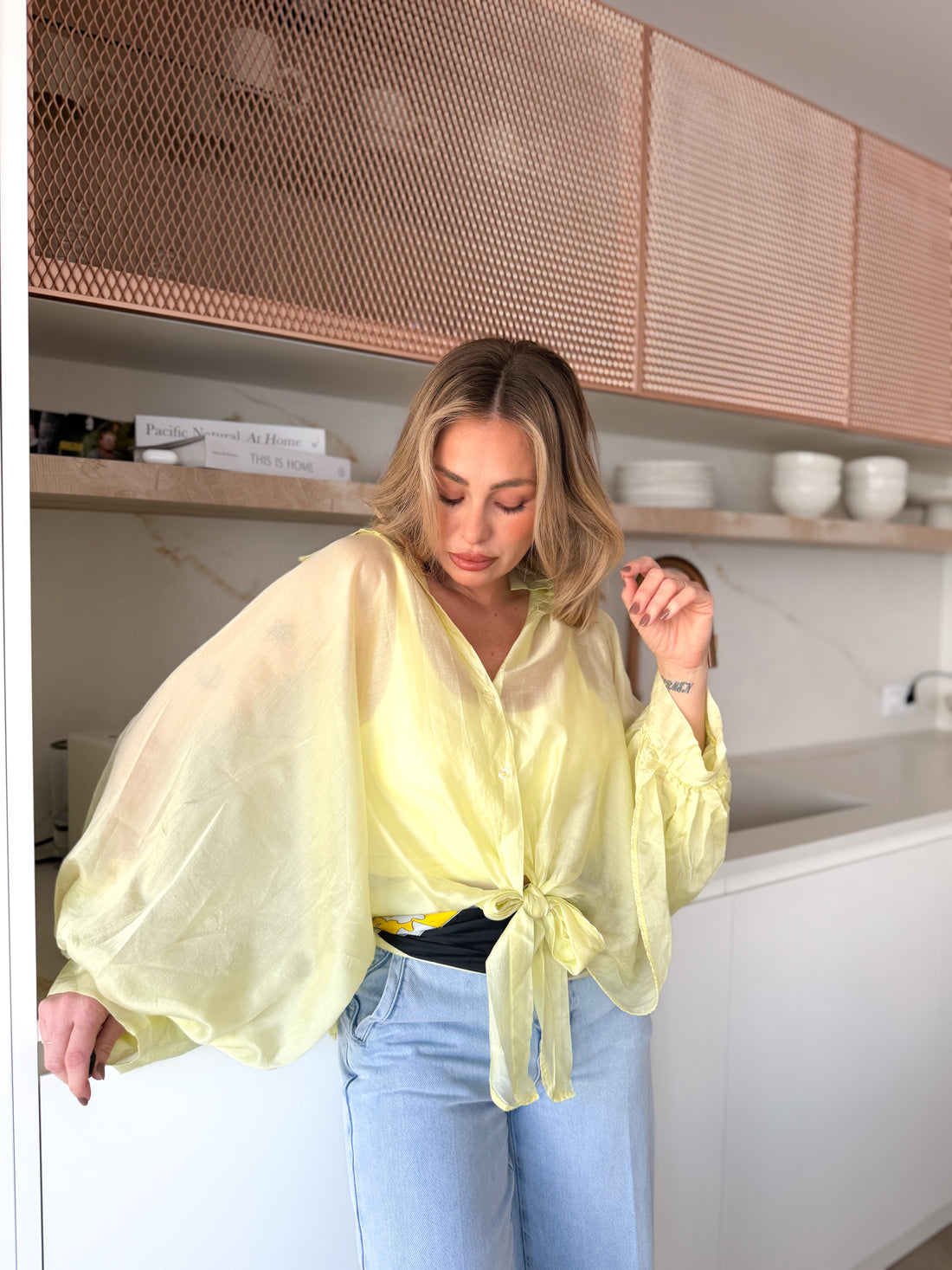Blusa gasa Lima