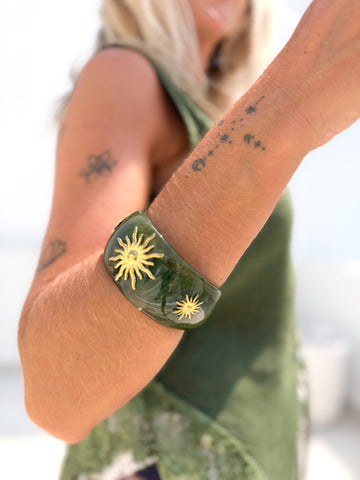 Pulsera Sol verde