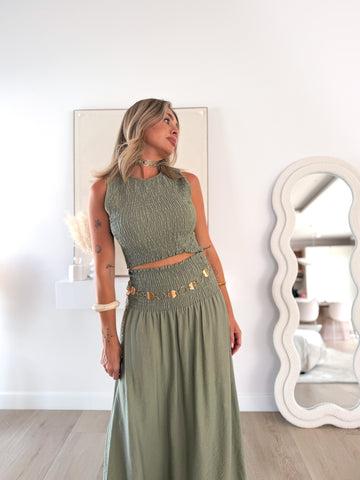Conjunto Mayda verde