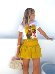 Falda Amare mostaza