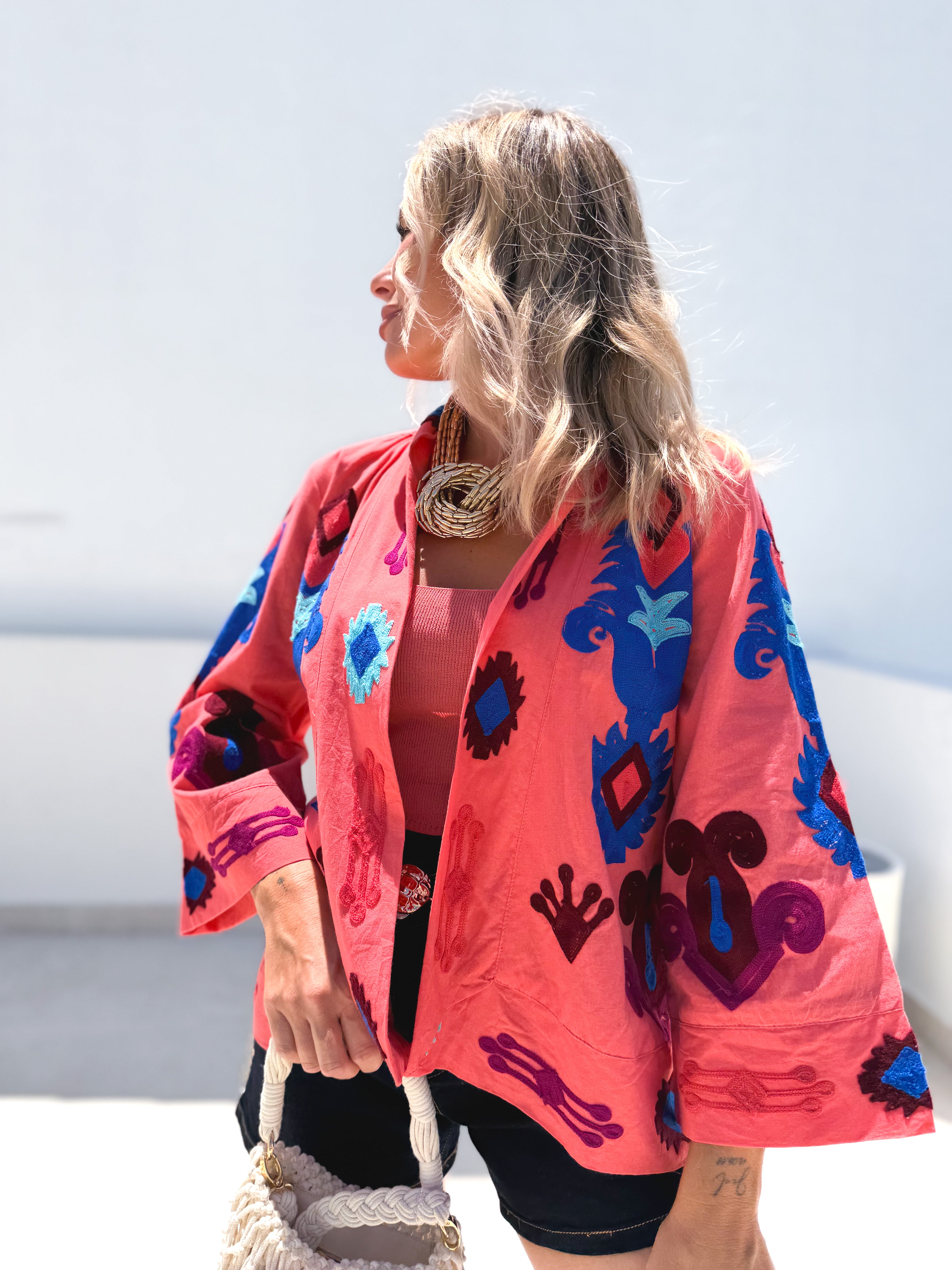 Chaqueta MAMBESA Coral