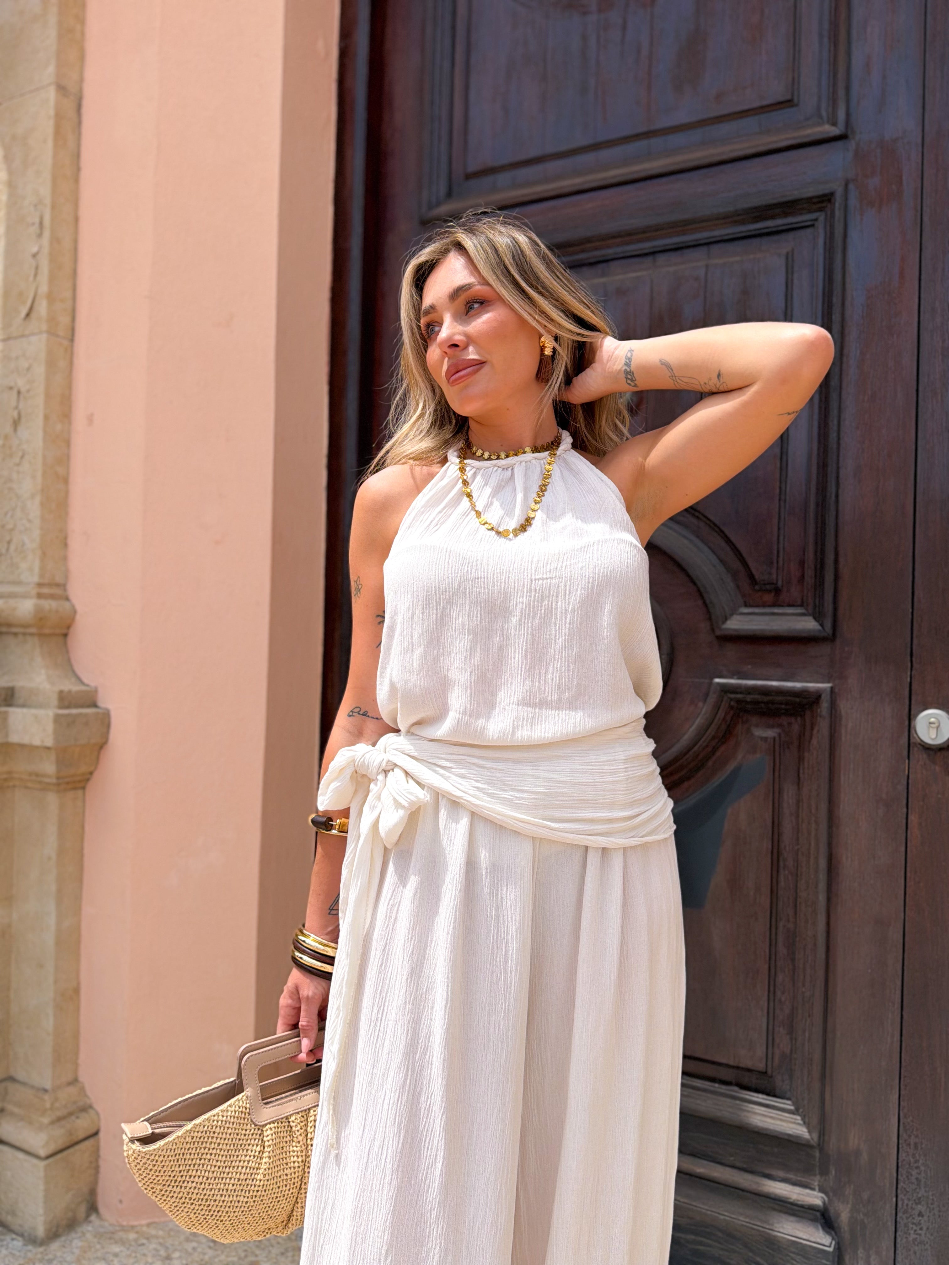 Total look Katrina beige