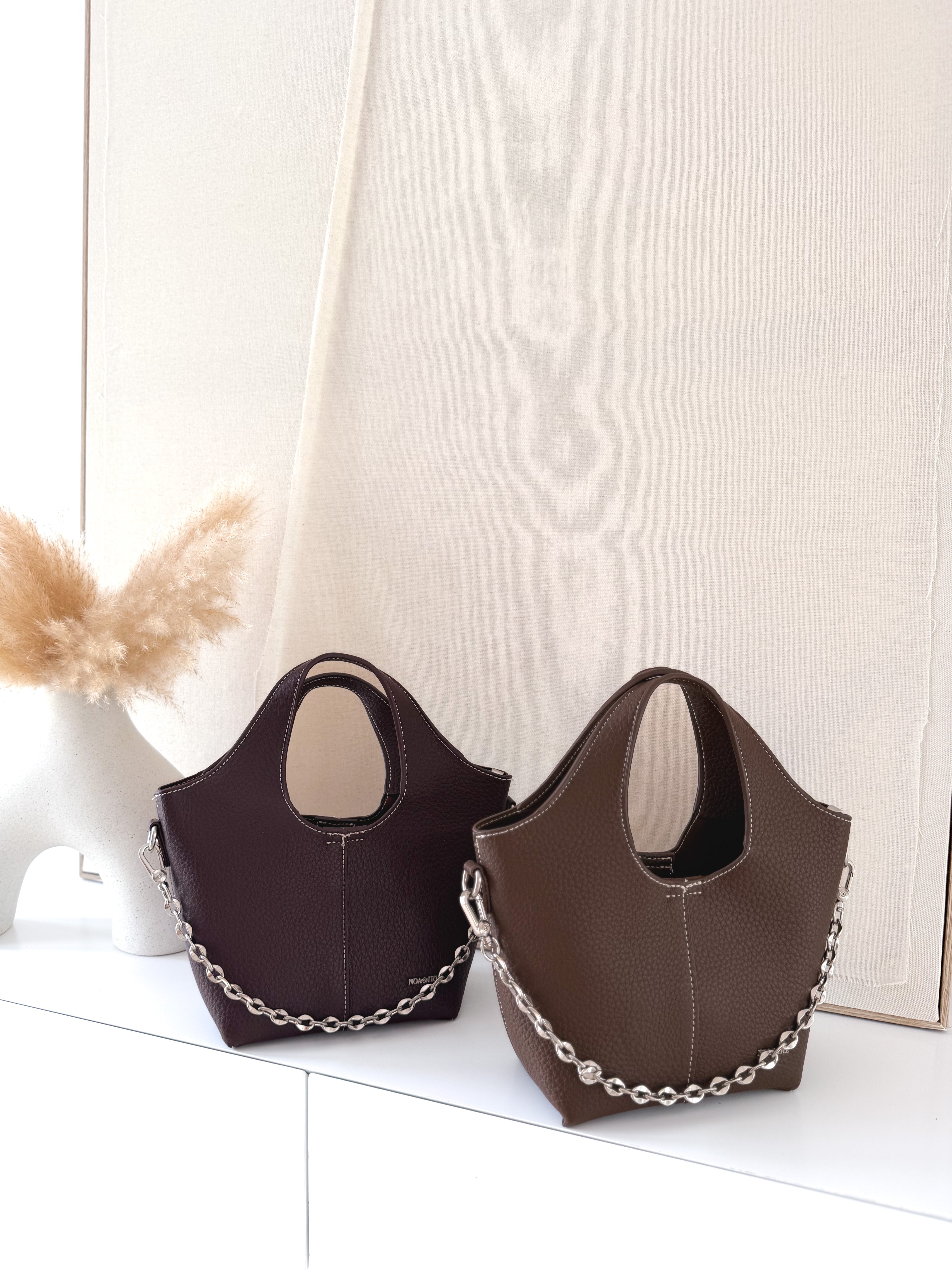 Bolso Shopper mini oval