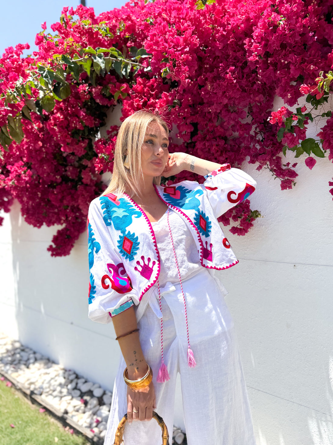 Chaqueta Kalamy Blanca