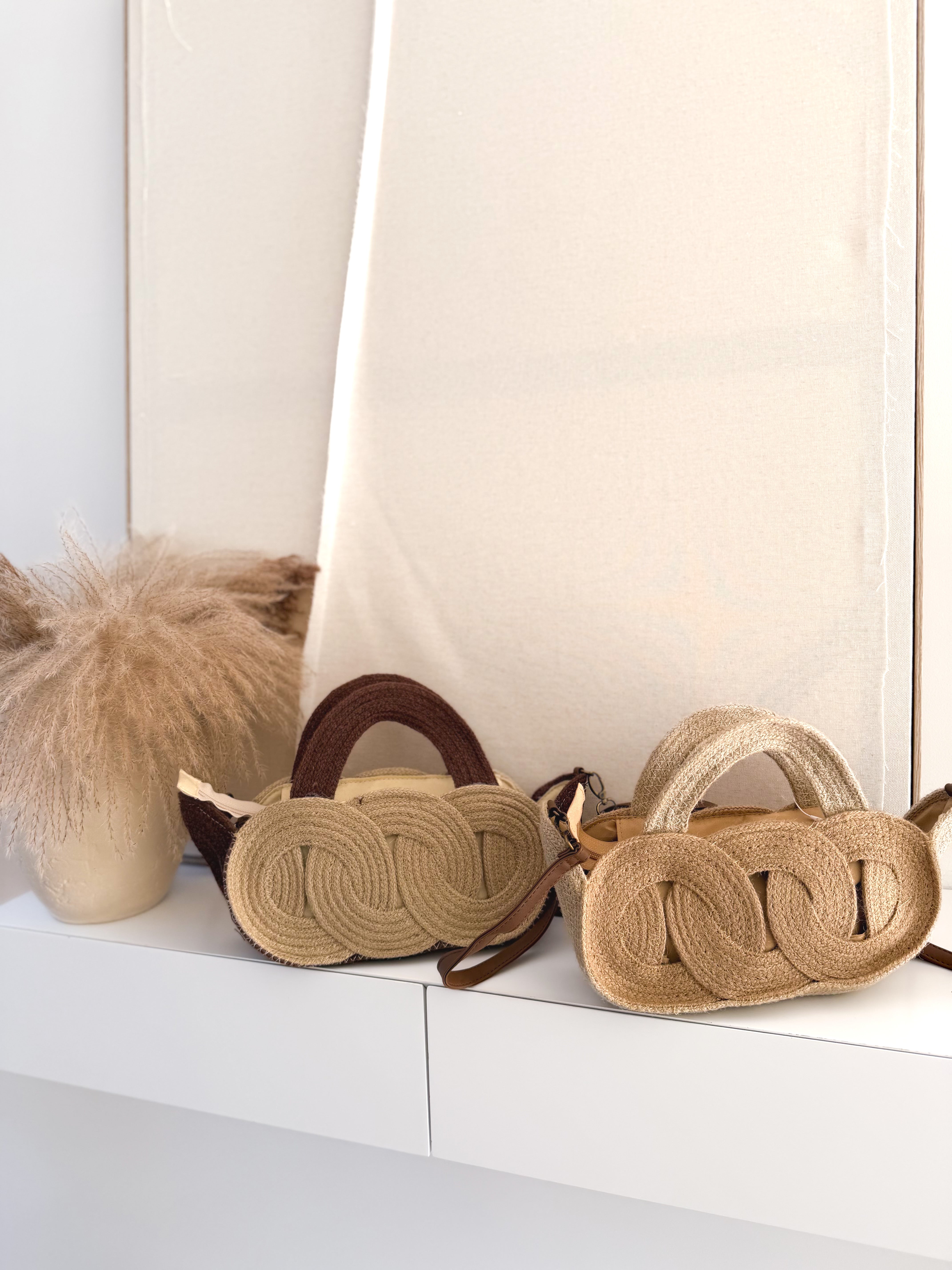 Bolso yute combinado
