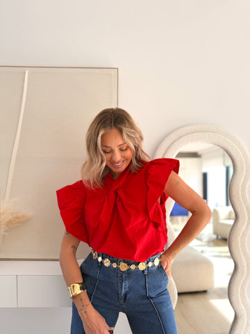 Camisa Antonella Roja