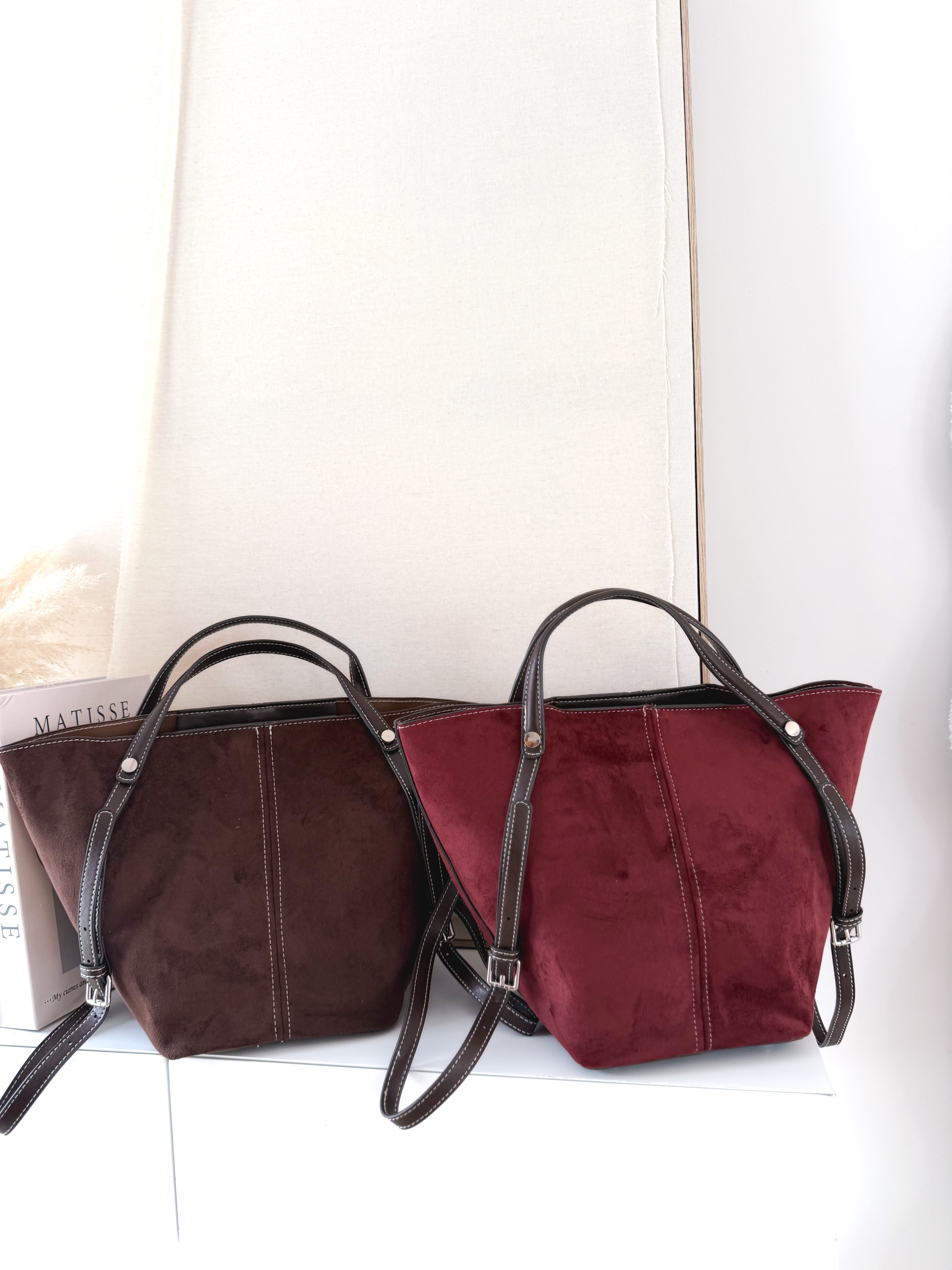 Bolso mano ante
