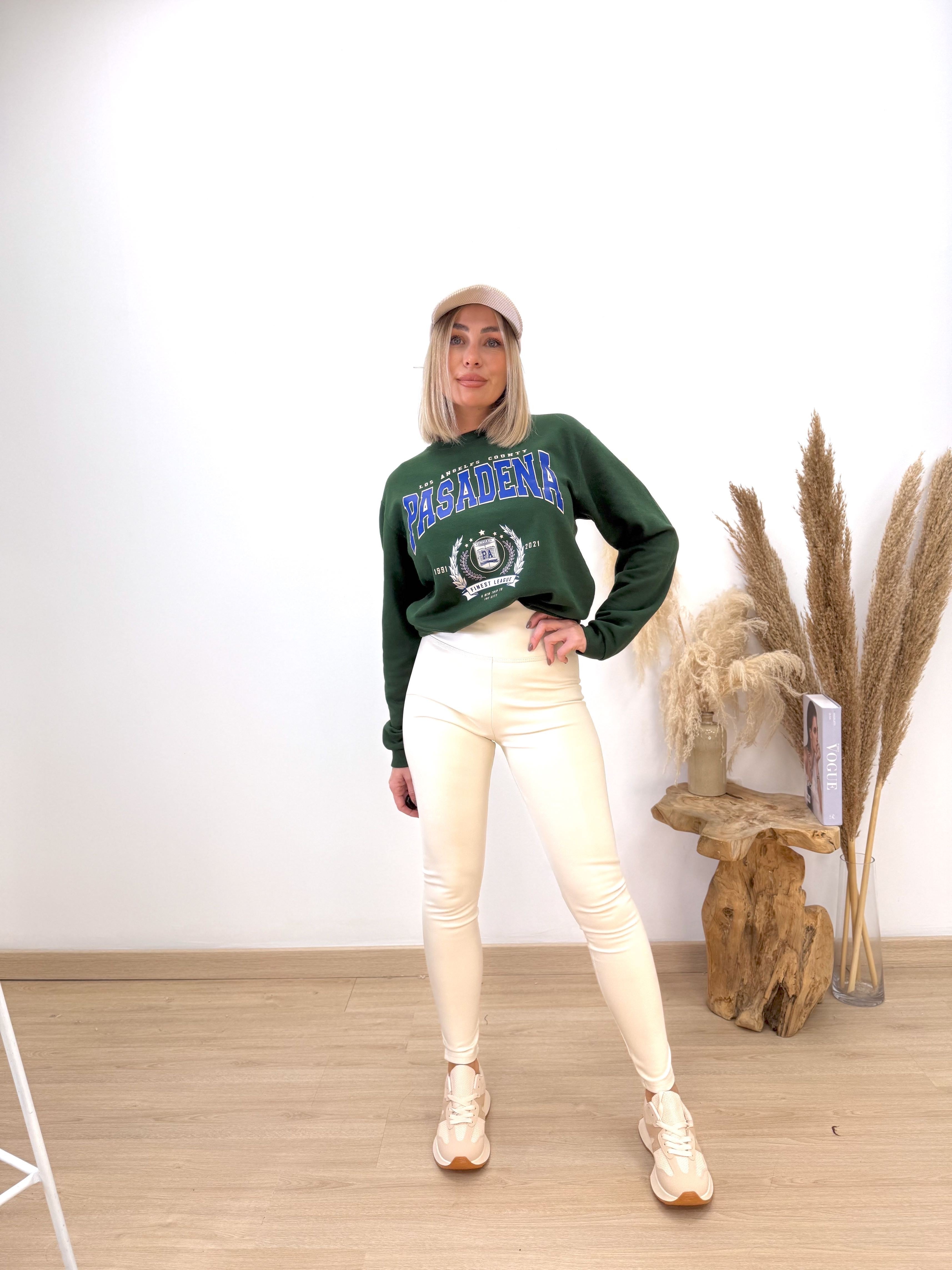 Leggins polipiel beige