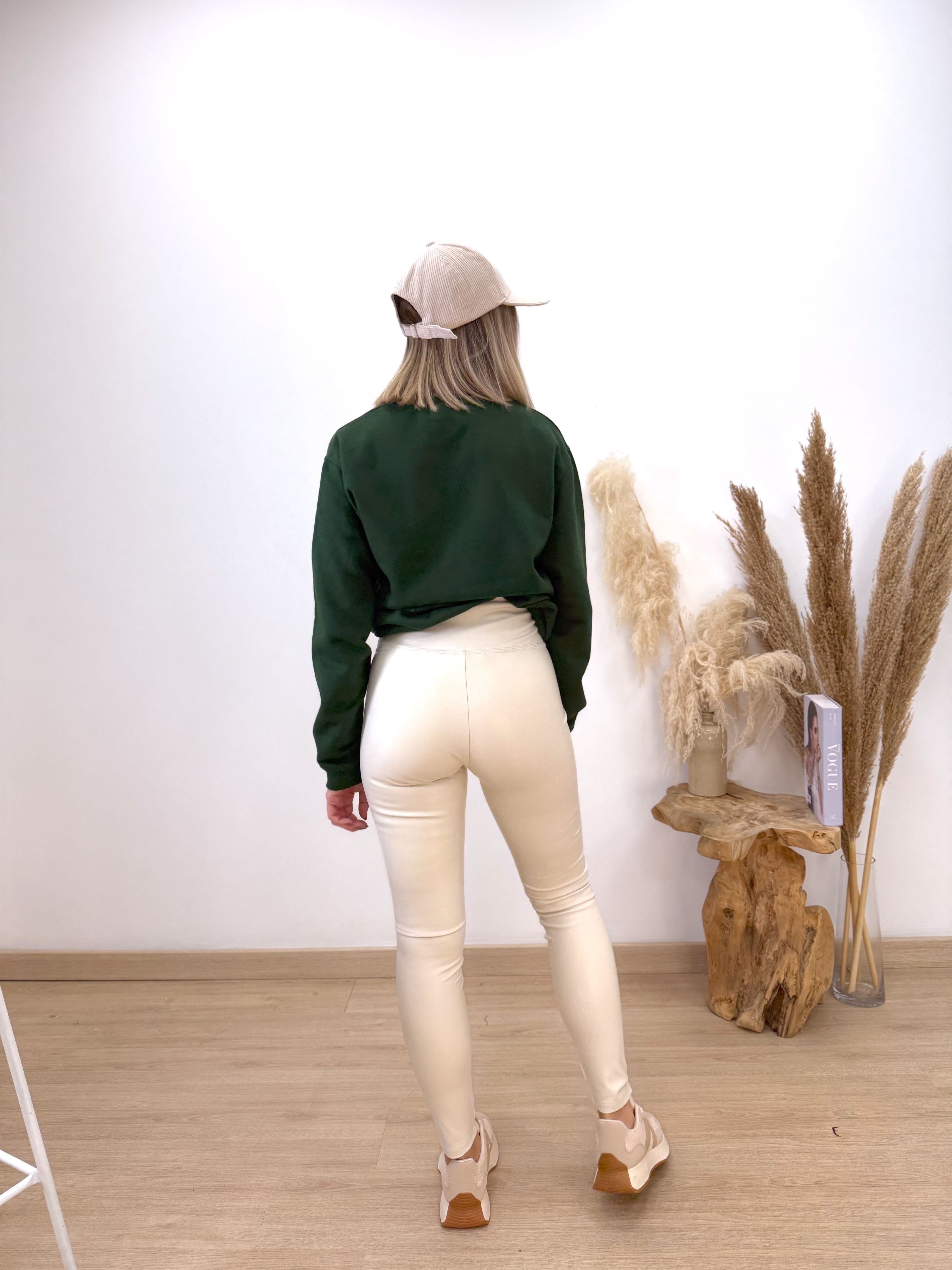 Leggins polipiel beige
