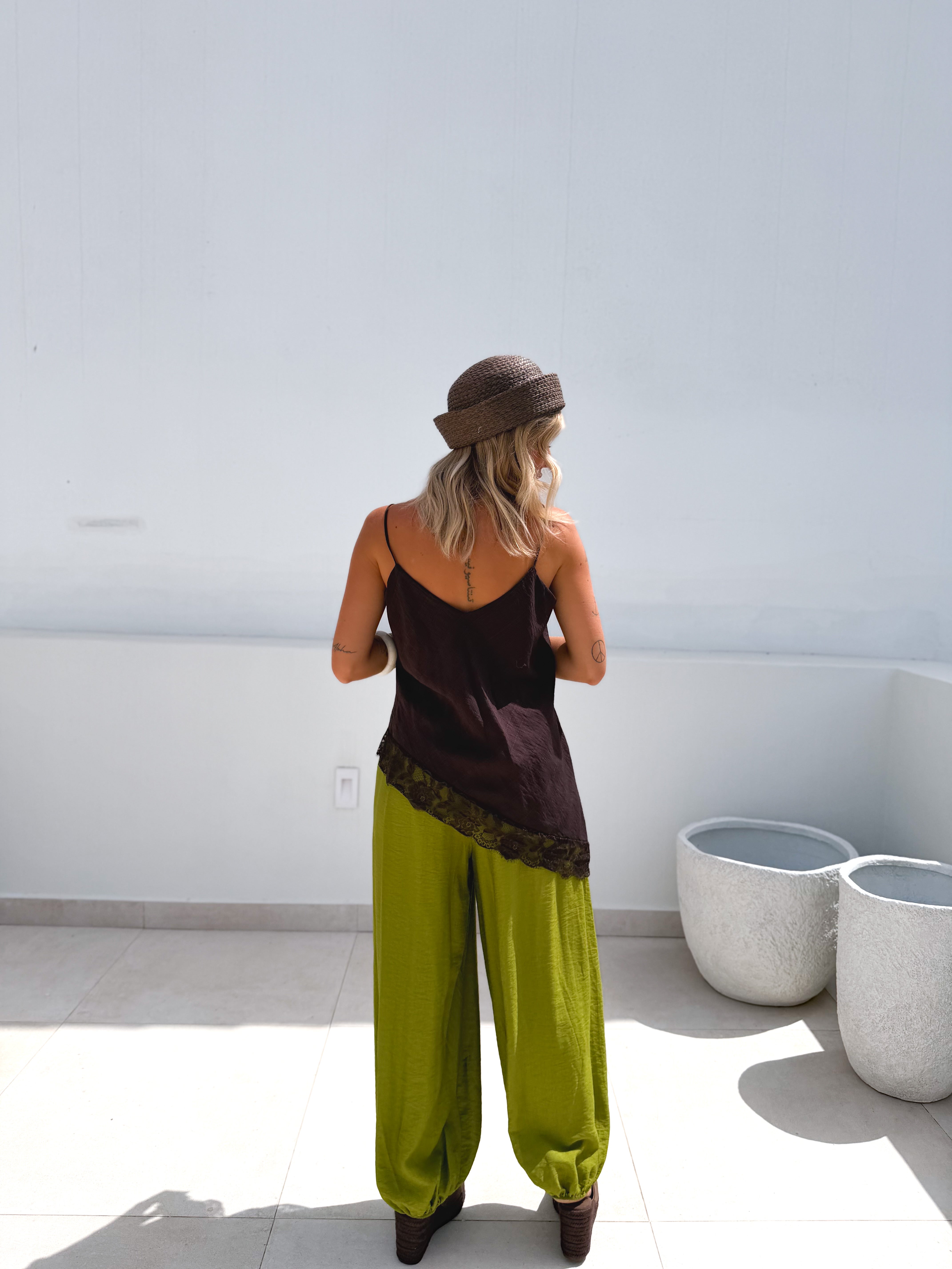 Pantalón bombacho lima
