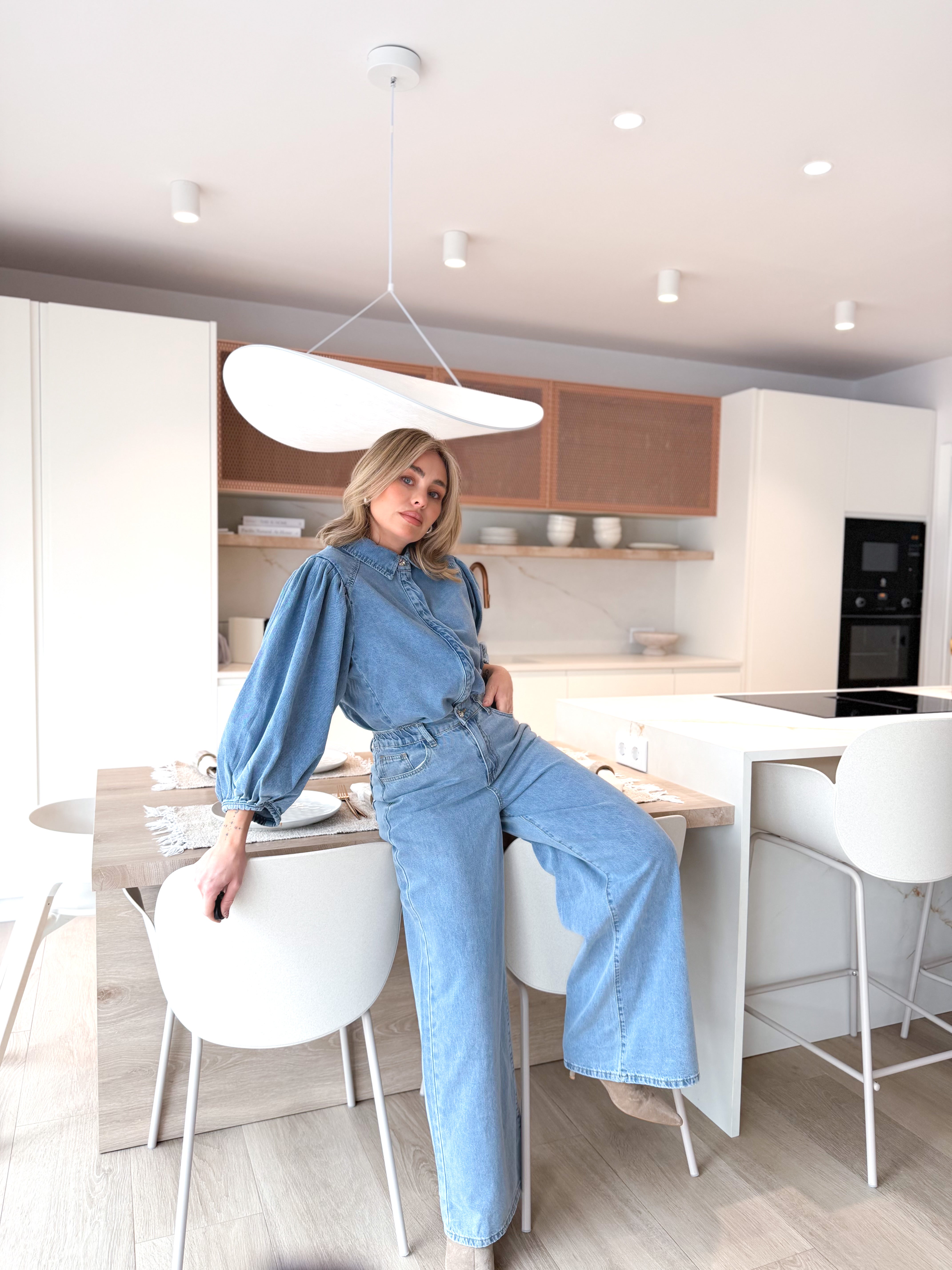 Pantalón denim Amelie