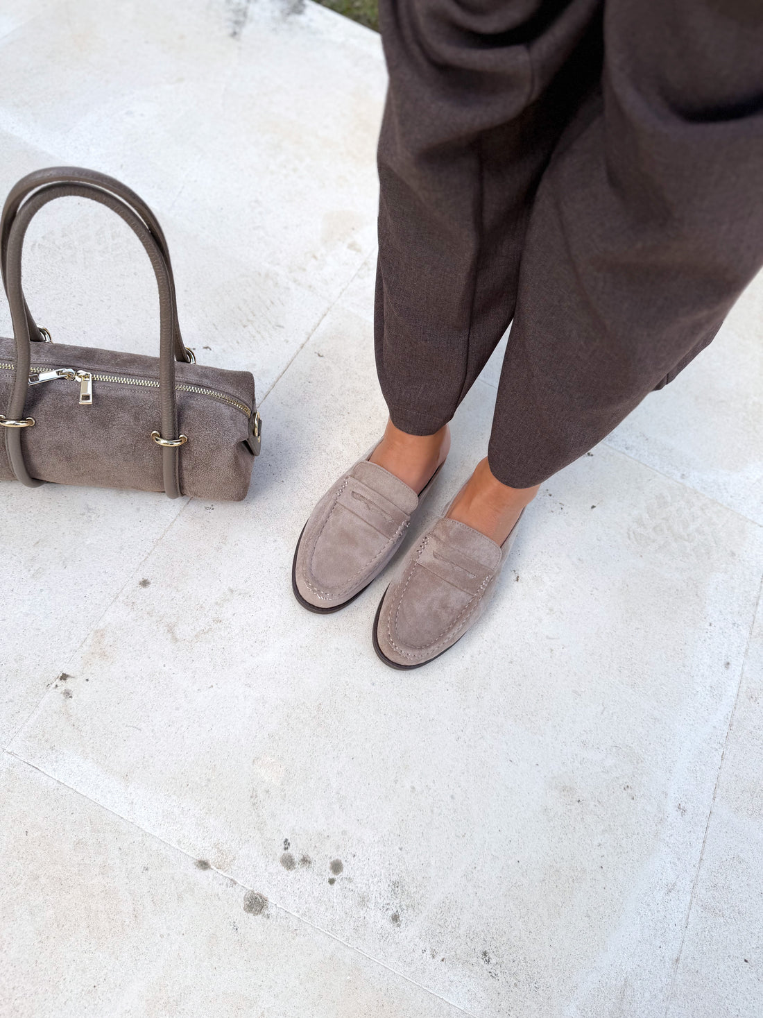 Mocasín ante beige