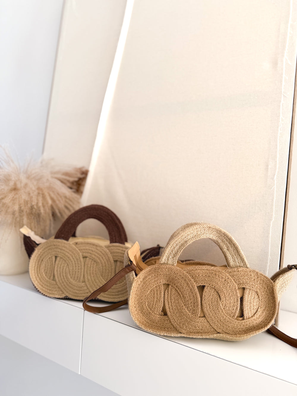 Bolso yute combinado