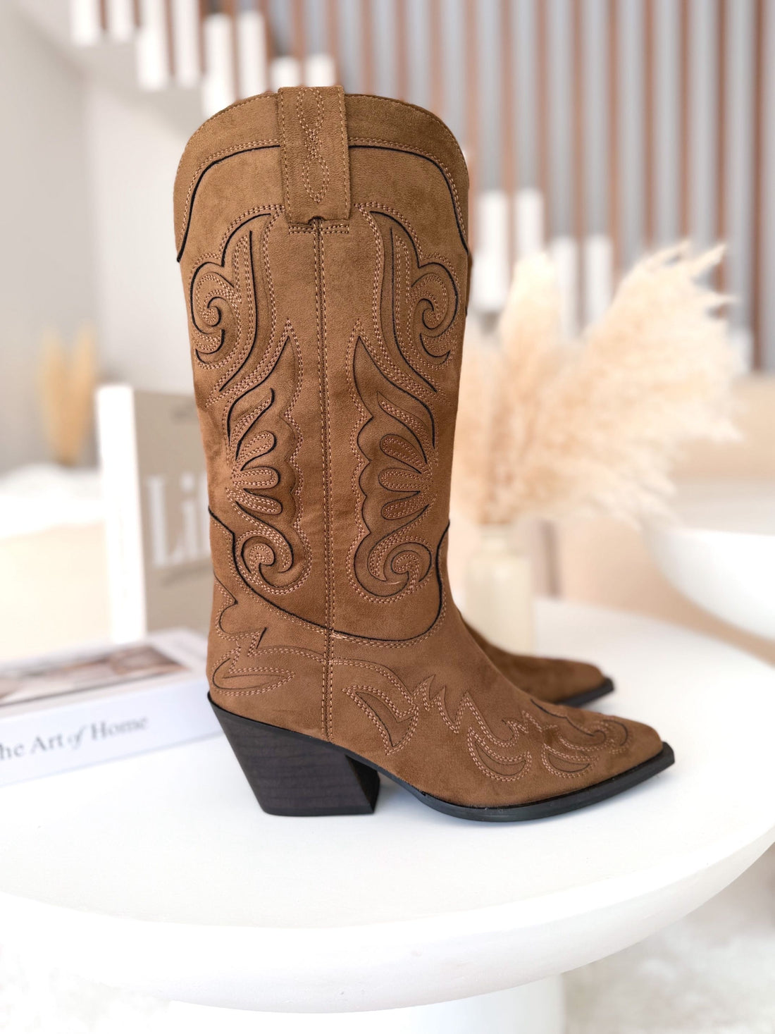 Botas Cowboy camel