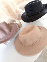 Sombrero pana combinado