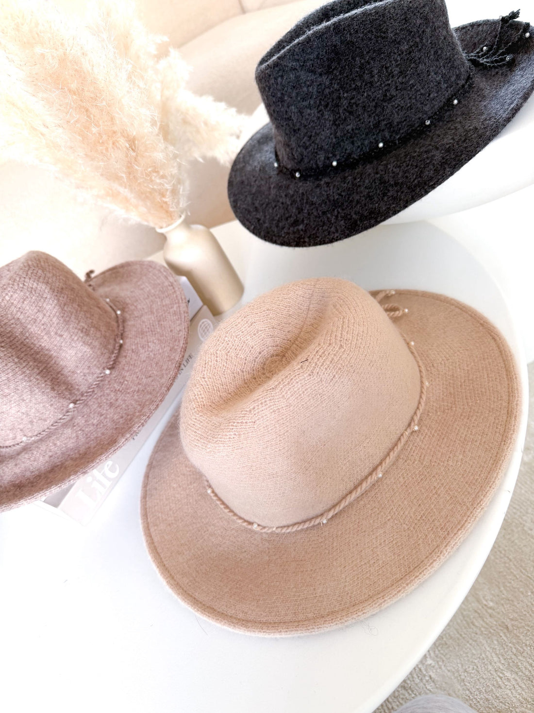 Sombrero pana combinado