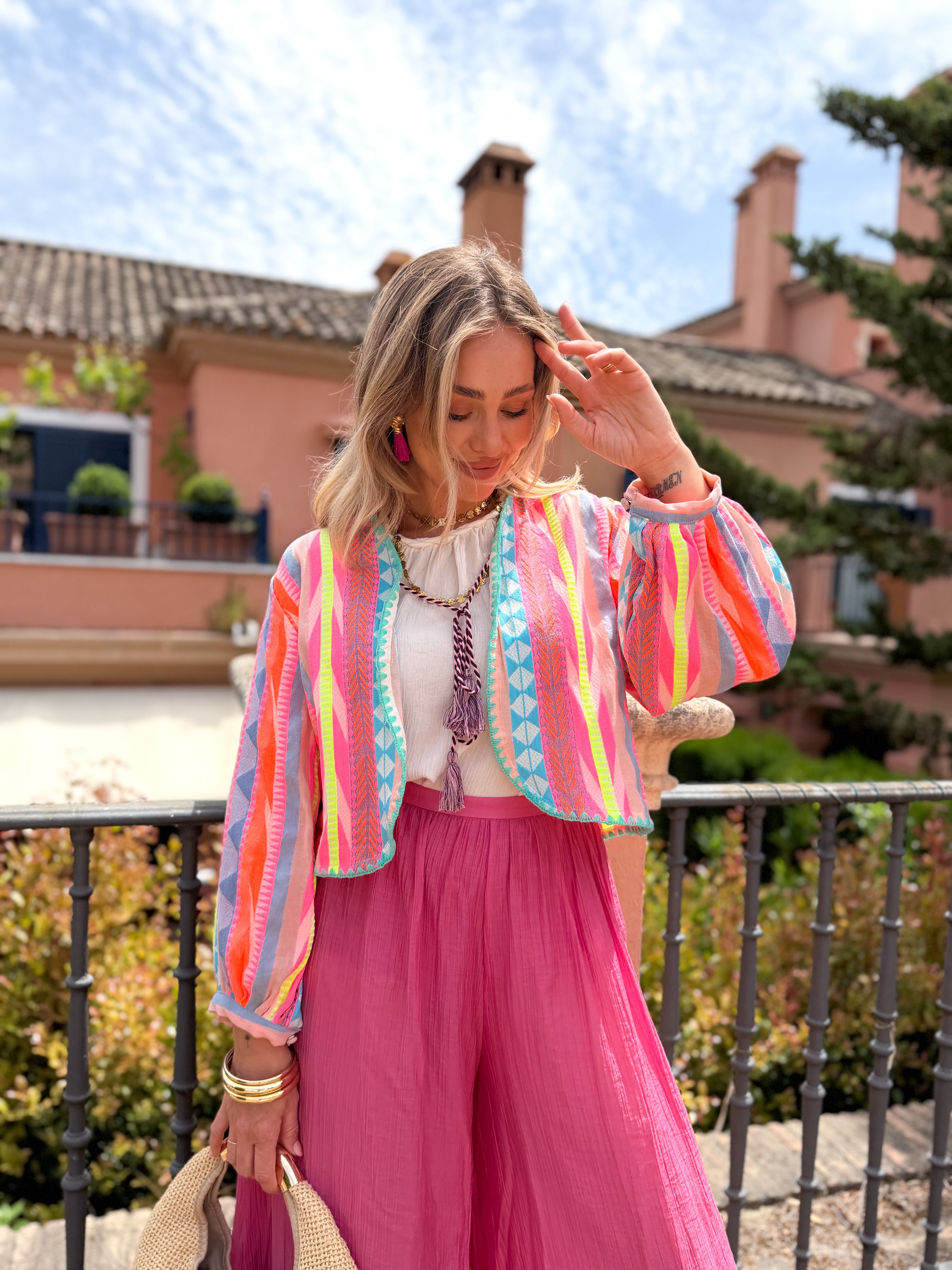 Chaqueta Kalamy Étnica multi