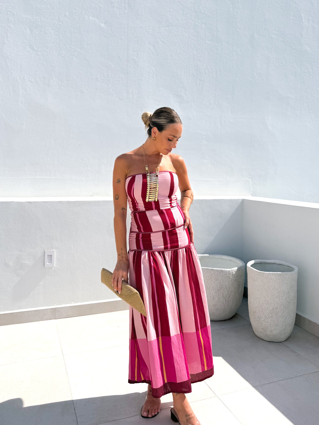 Vestido Nusa rayas