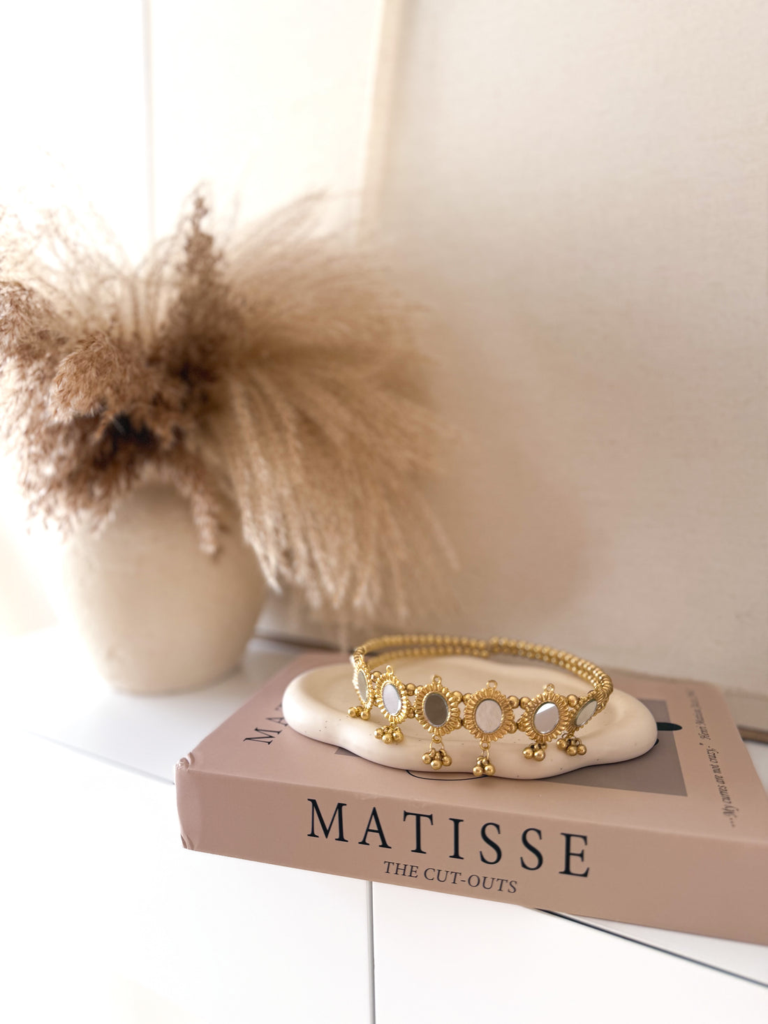 Collar espejos accesorios