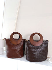 Bolso efecto piel