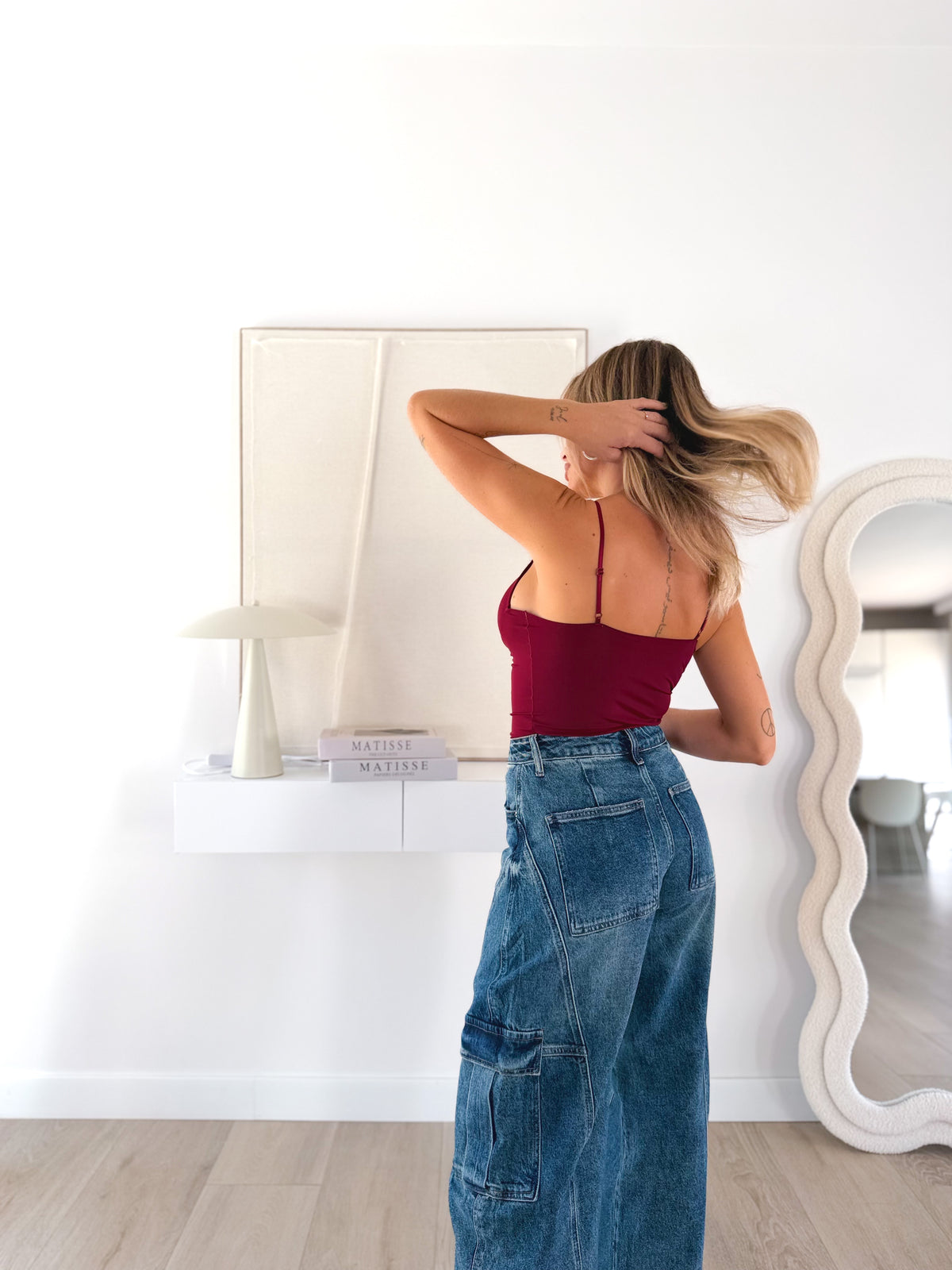 Top cascos burdeos