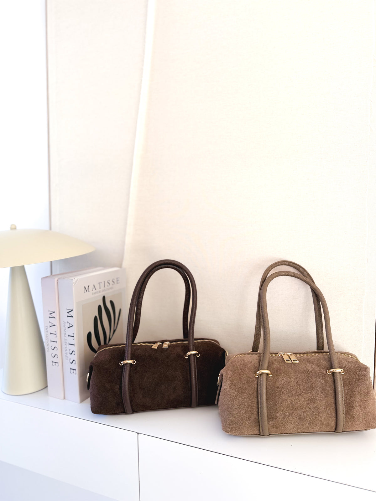 Bolso hombro piel