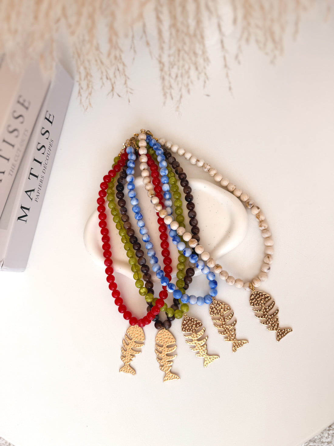 Collar combinado pez