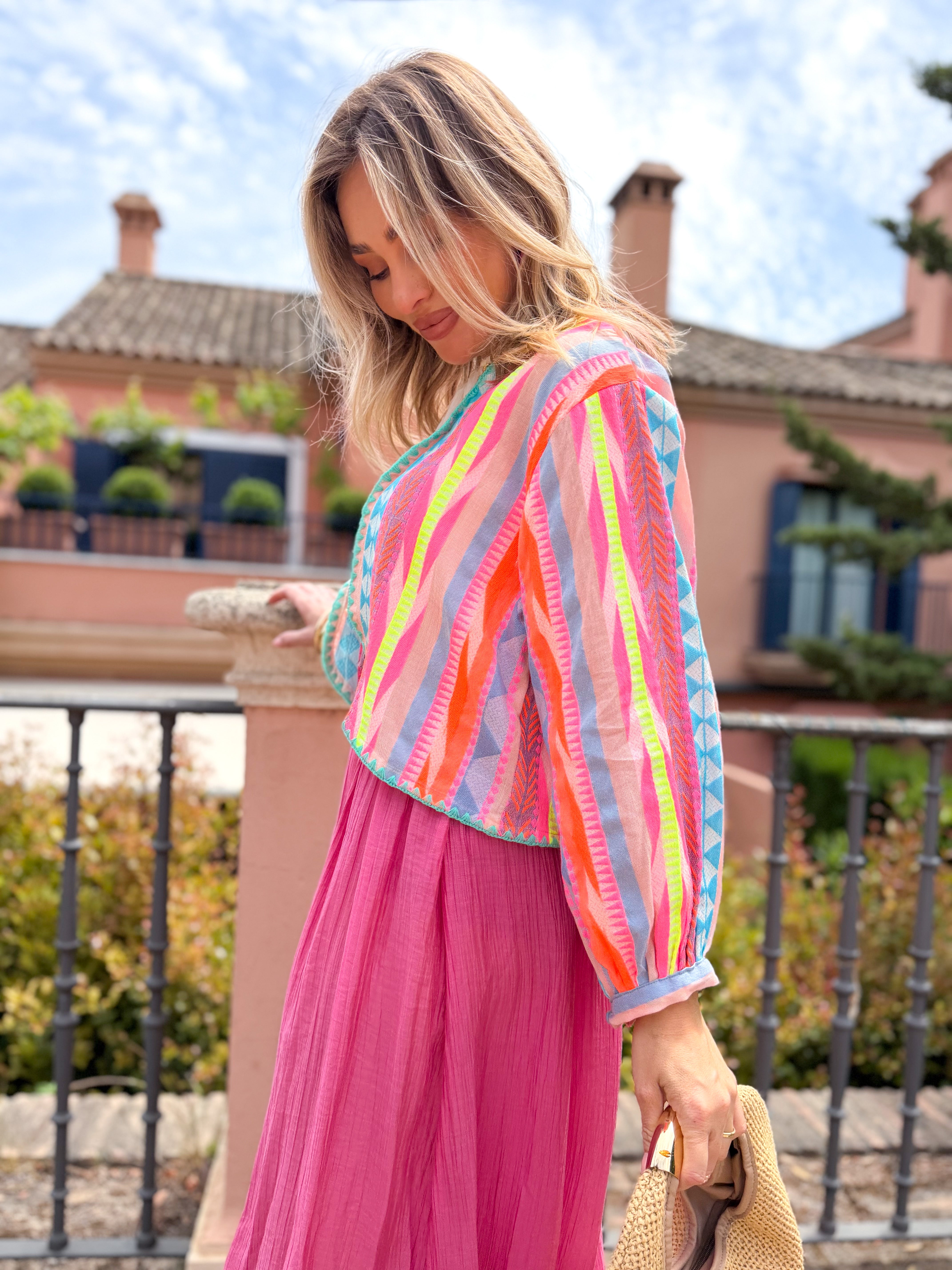 Chaqueta Kalamy Étnica multi