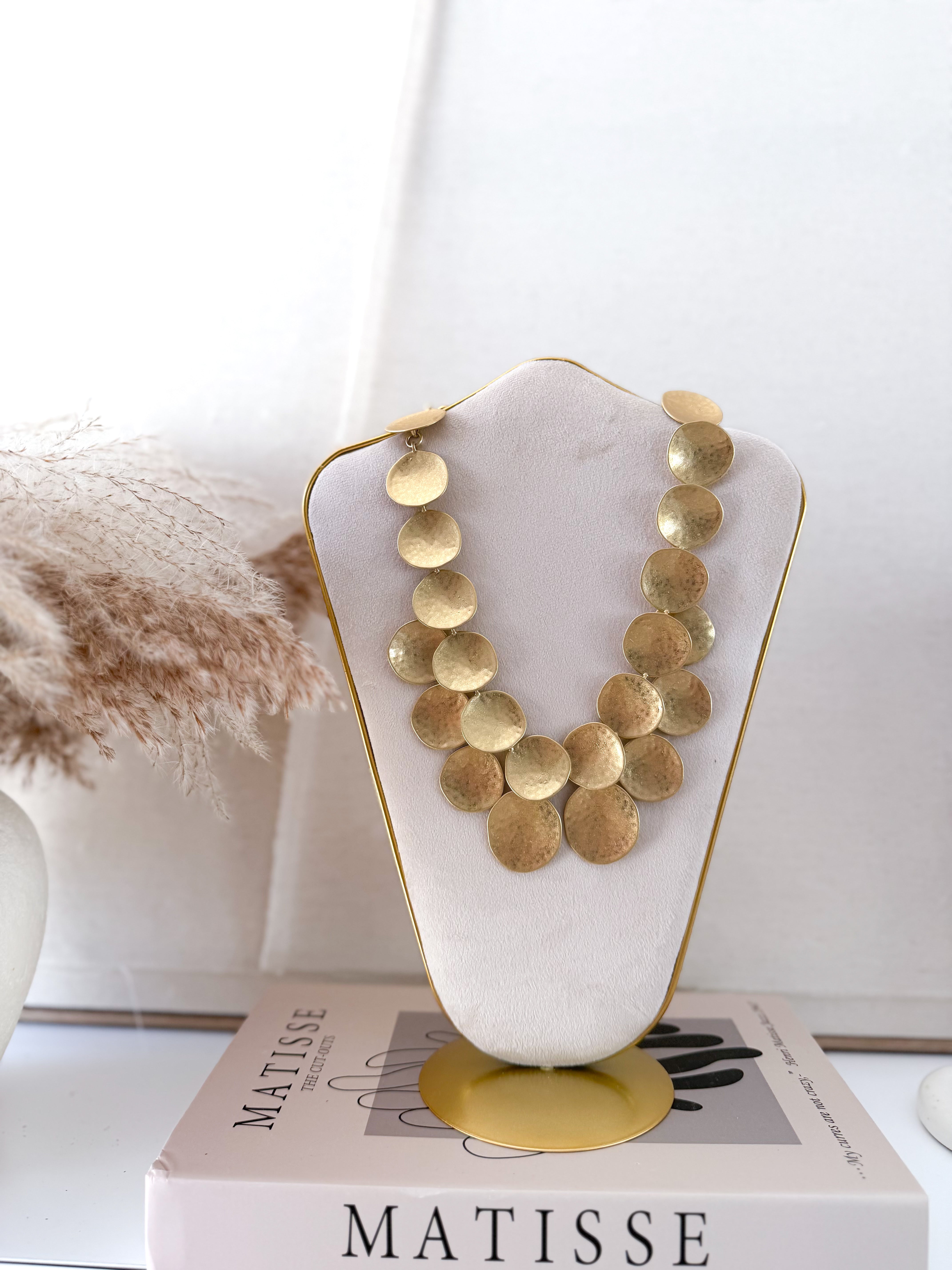 Collar Abalorios triple
