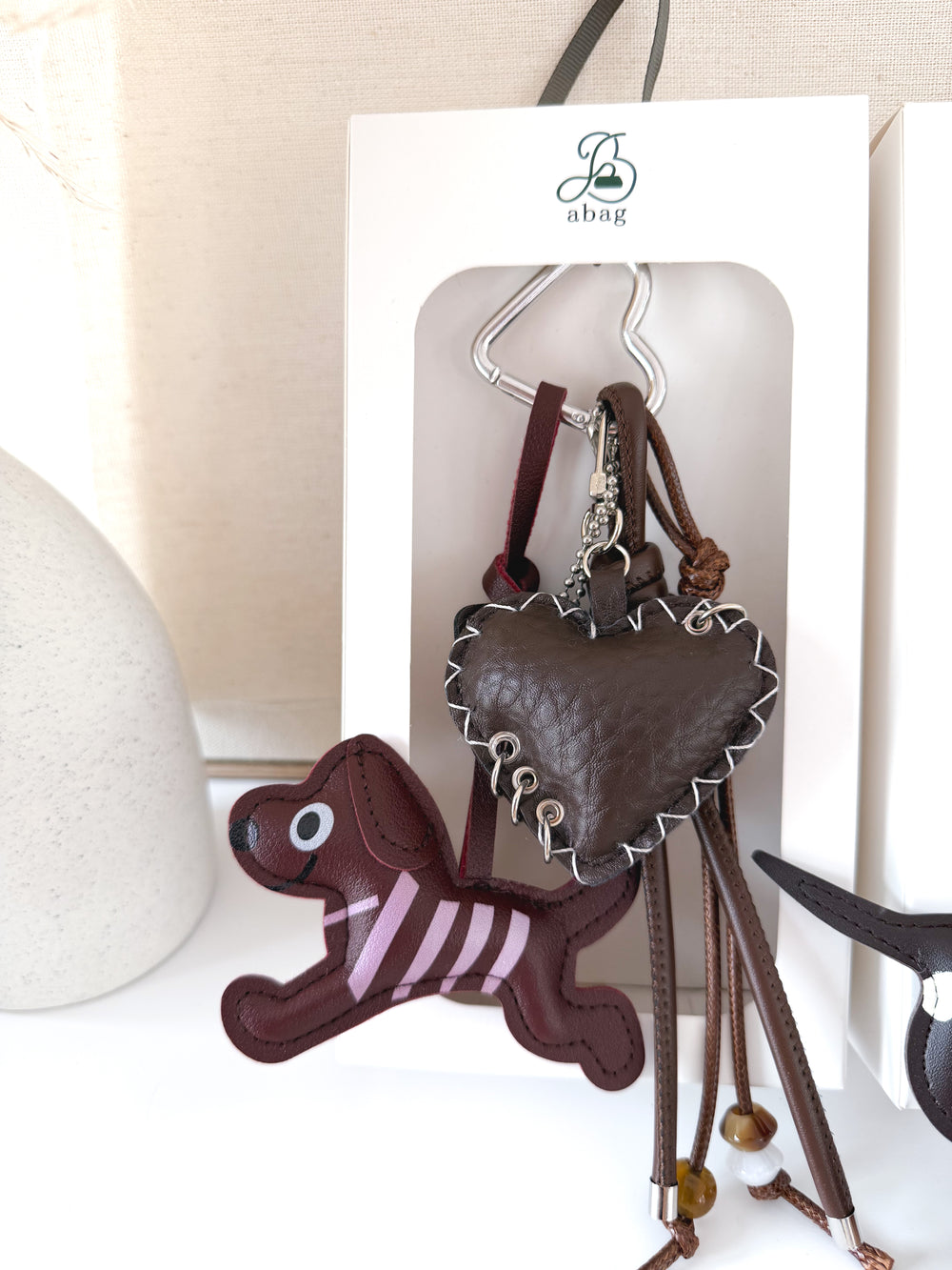 Accesorio bolso doggy burdeos
