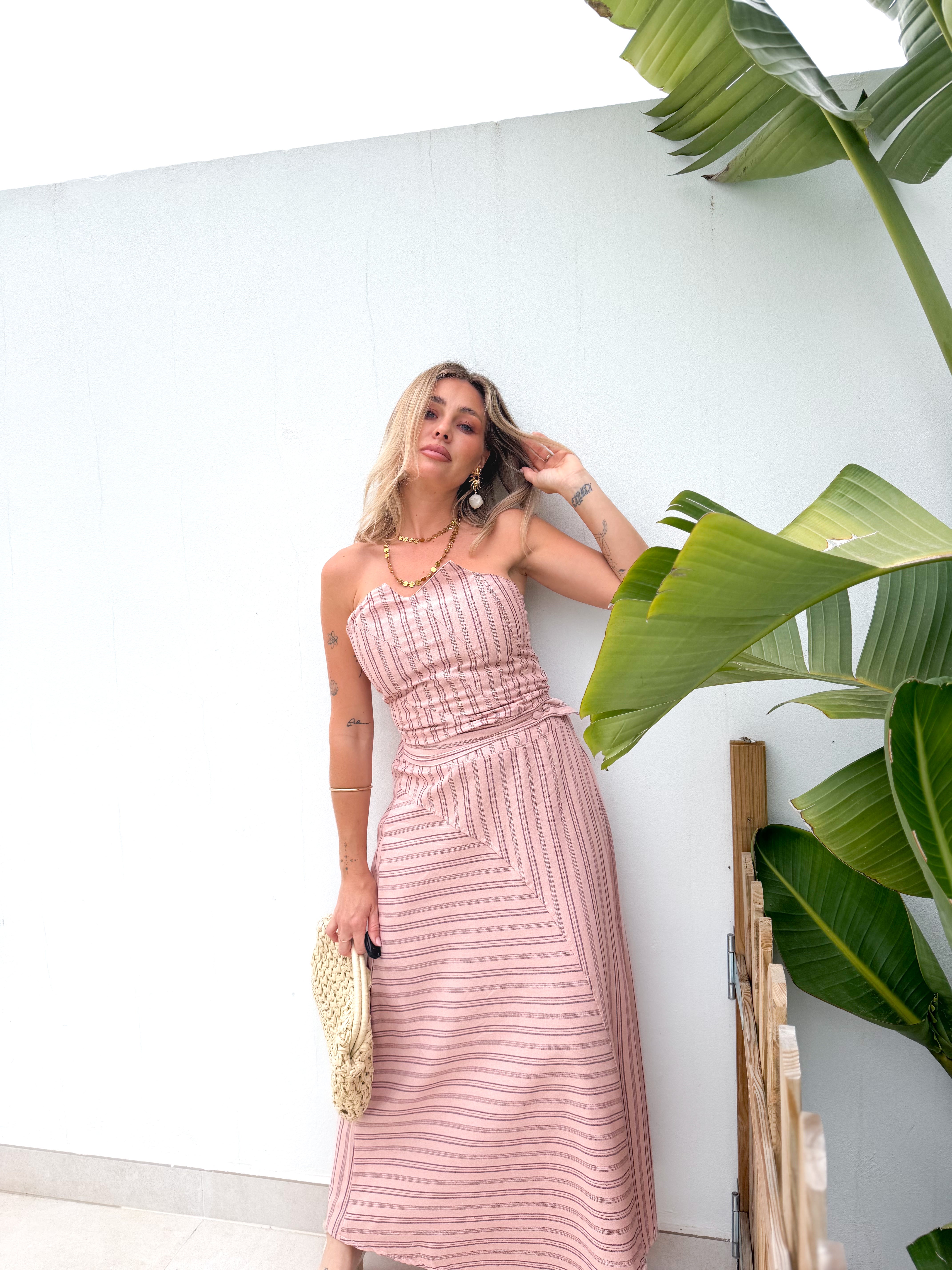Conjunto Fansy Rosa