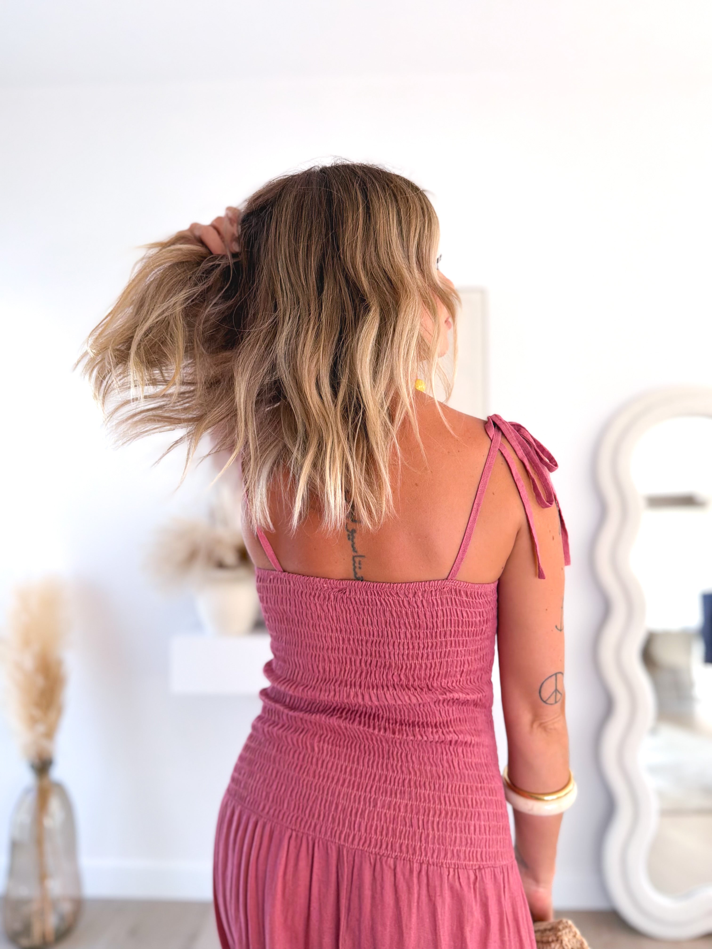 Vestido Velvä Rosa