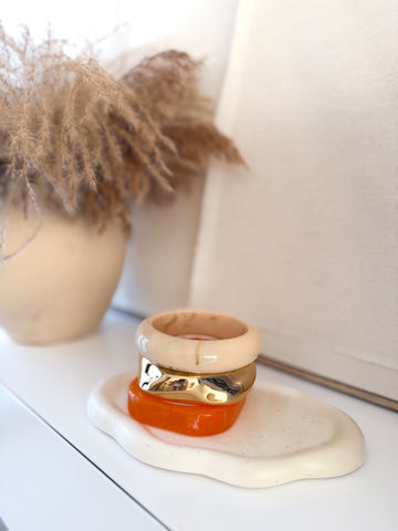 Pack pulseras naranja