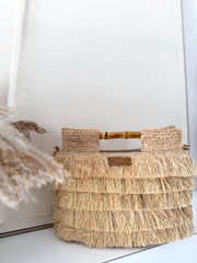 Cesta Rafia y paja