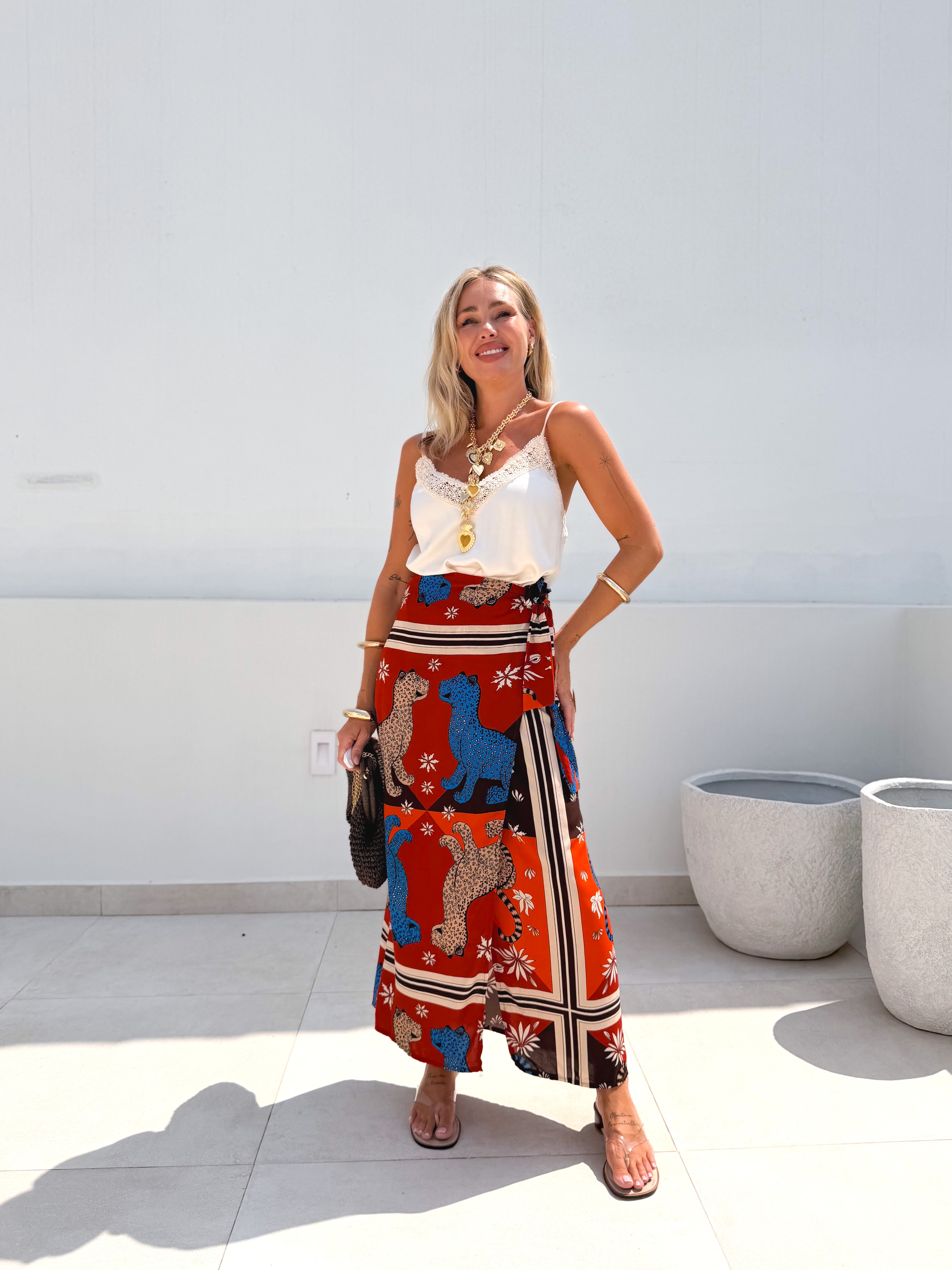 Falda pareo multi TIGER