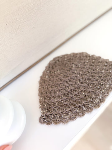Casquete Joya Taupe