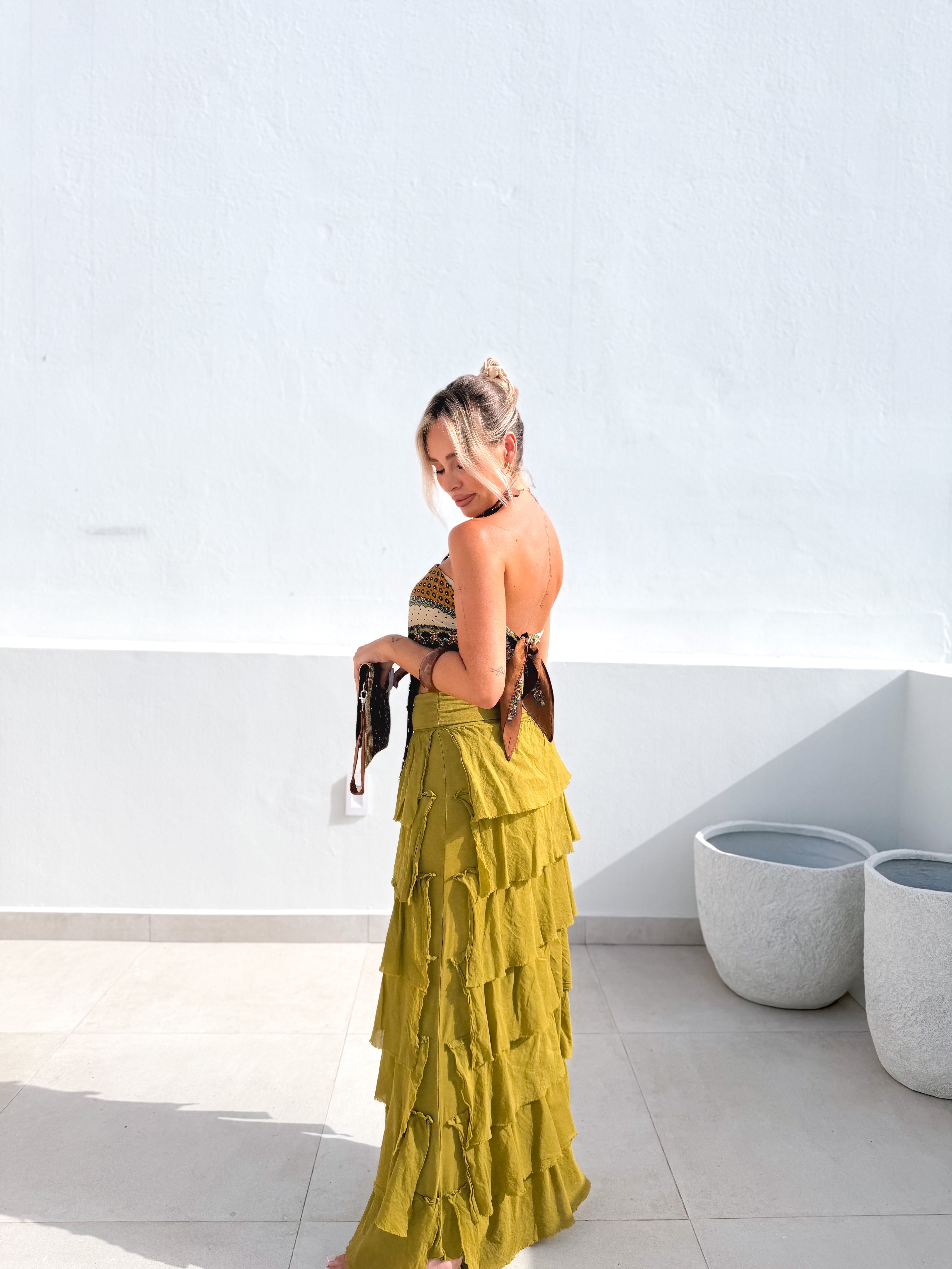 Falda Samsara Lima