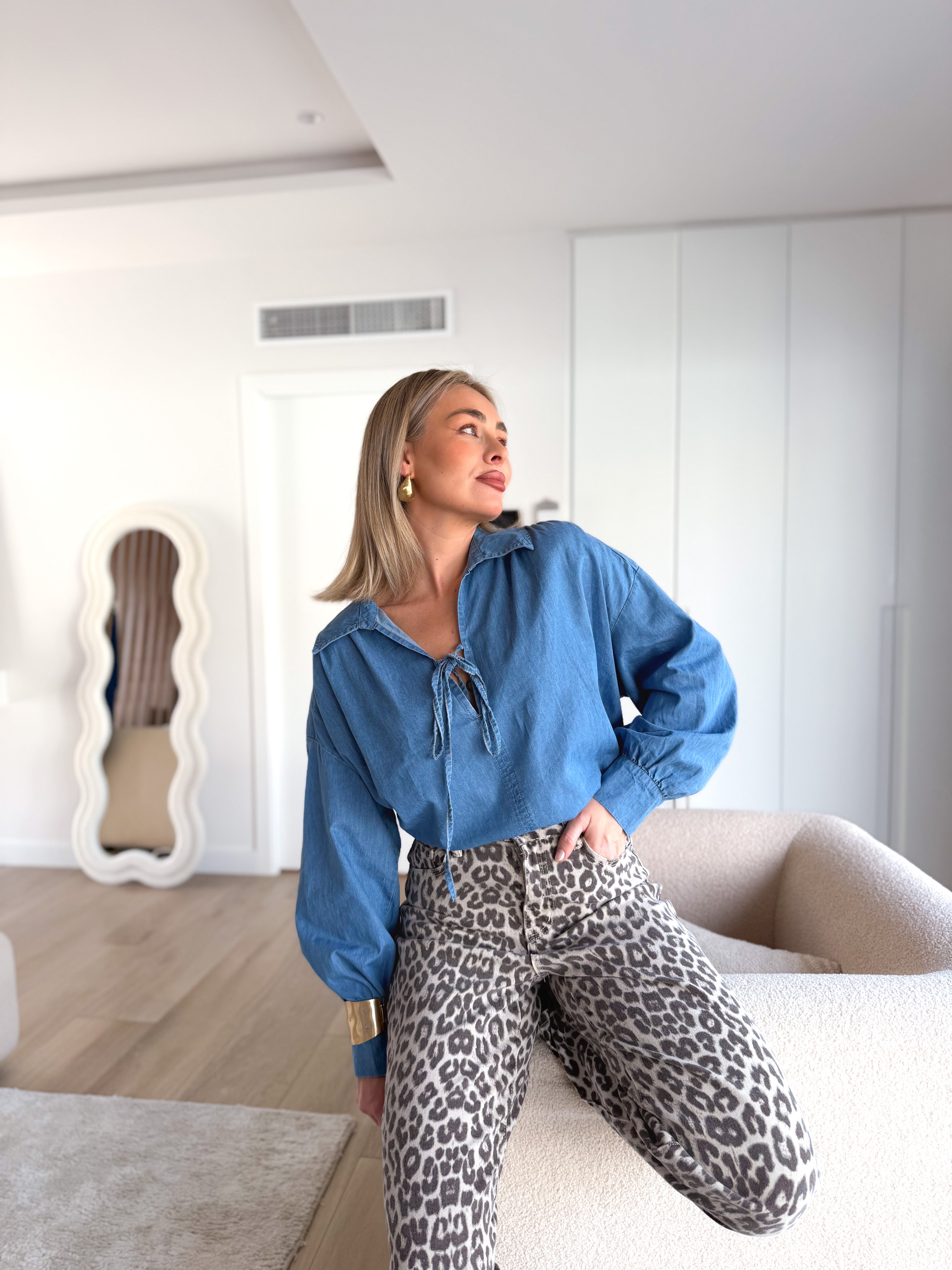 Camisa denim Zoé