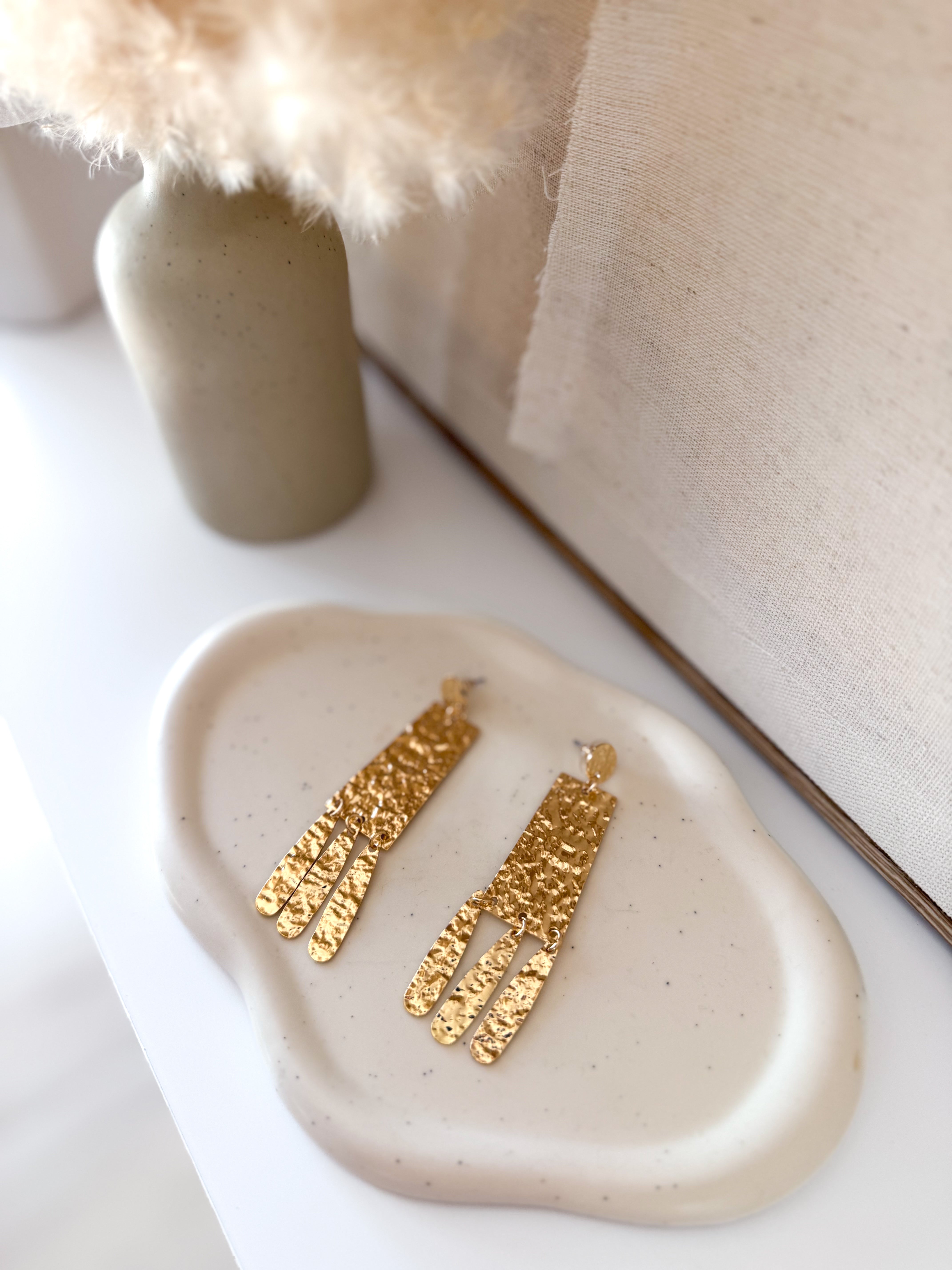 Pendientes textura
